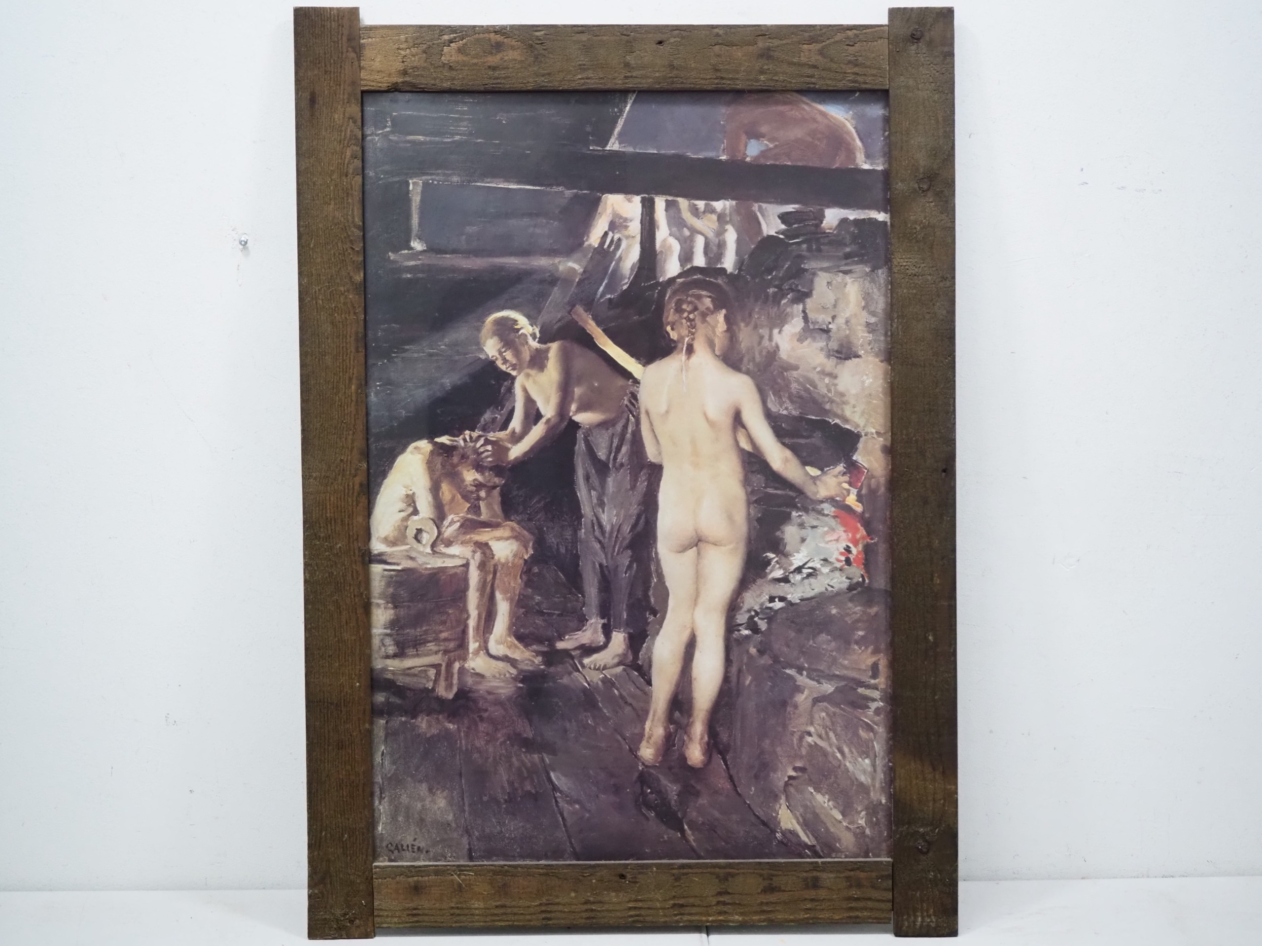 Akseli Gallen-Kallela - Huutokauppa Ekman