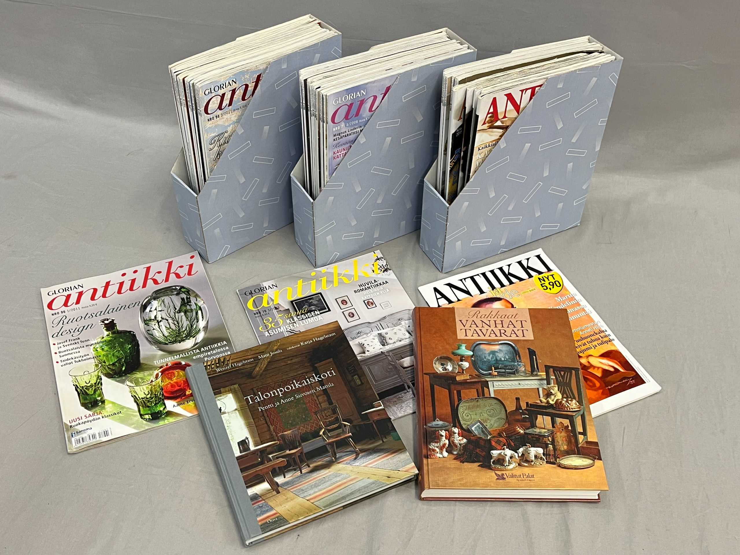 Antiikkilehdet, kirjallisuus - Huutokauppa Ekman