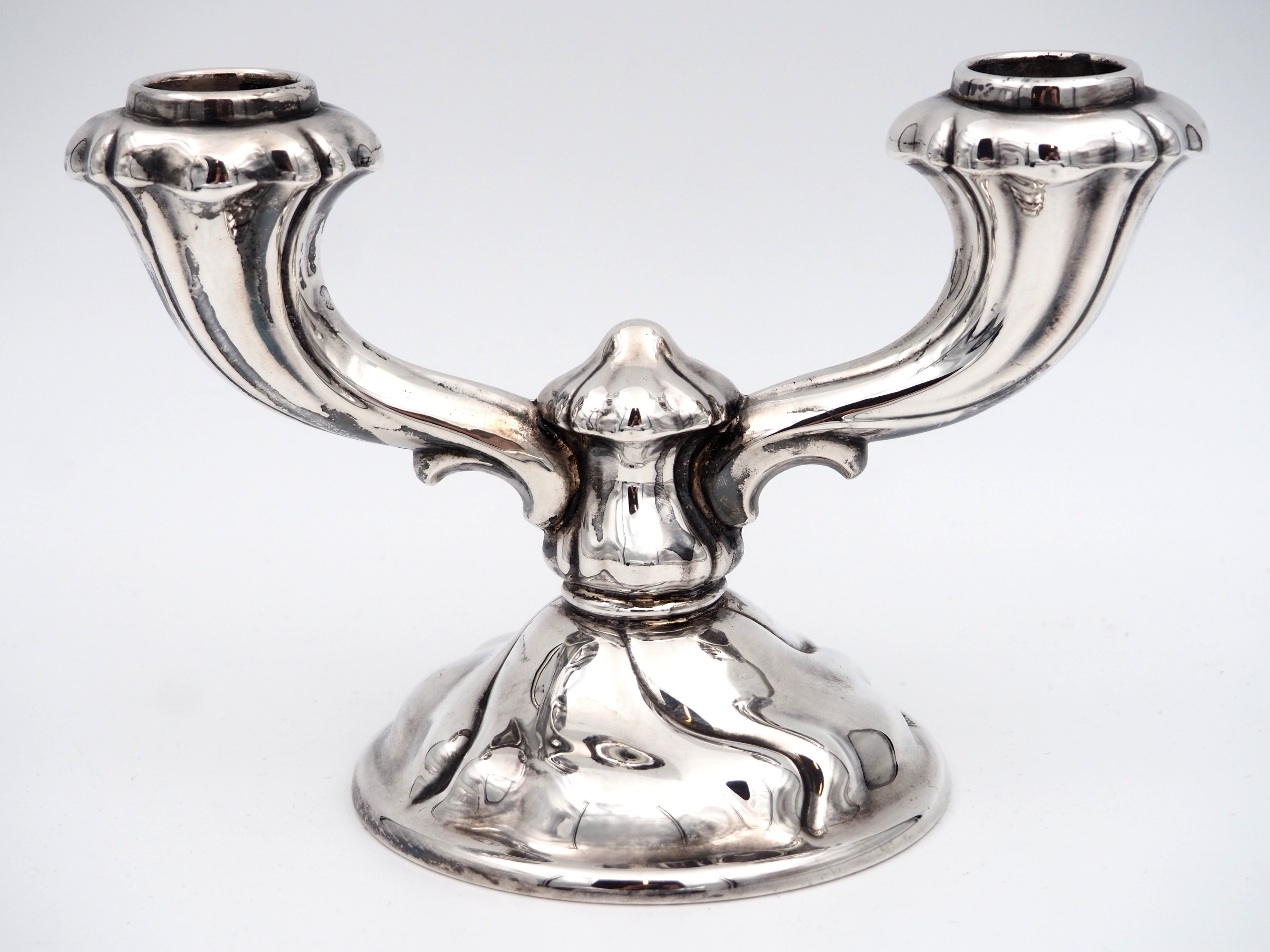 Hopea kynttilänjalka - Huutokauppa Ekman