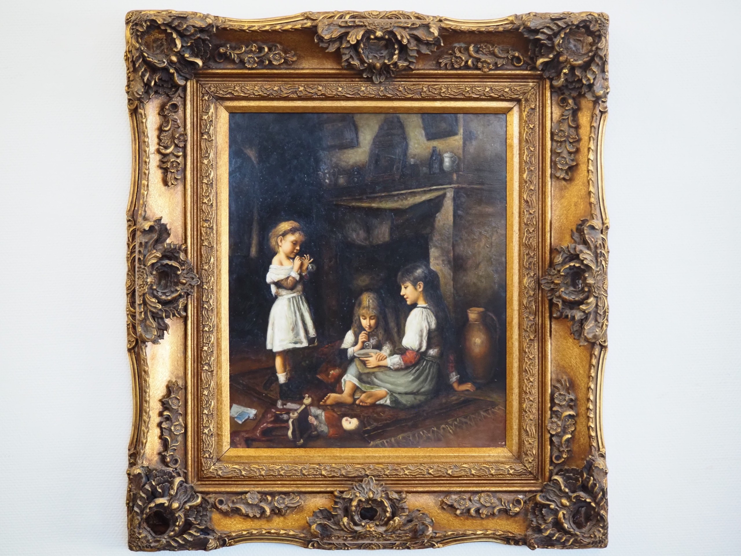 Maalaus - Huutokauppa Ekman