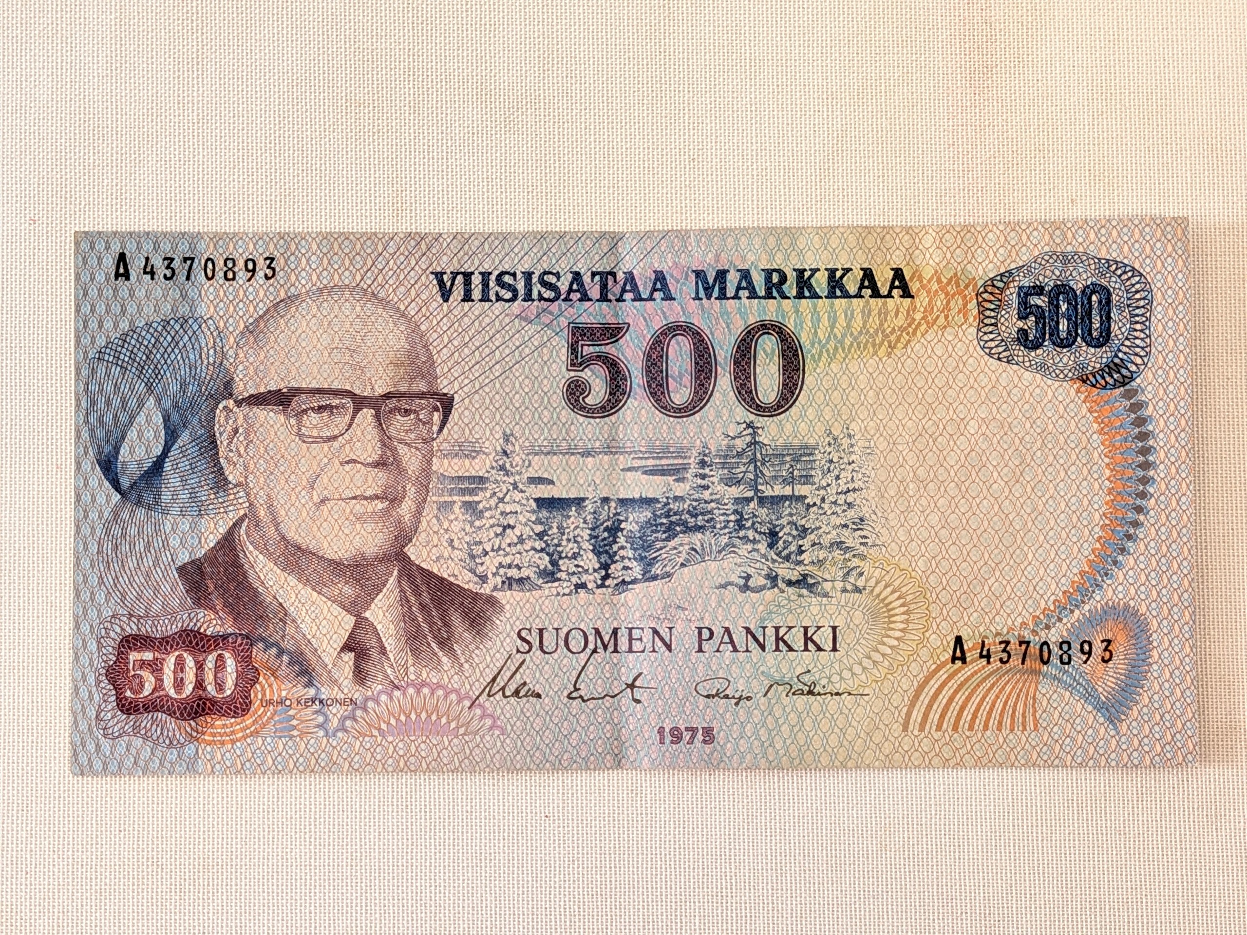 500mk - Huutokauppa Ekman