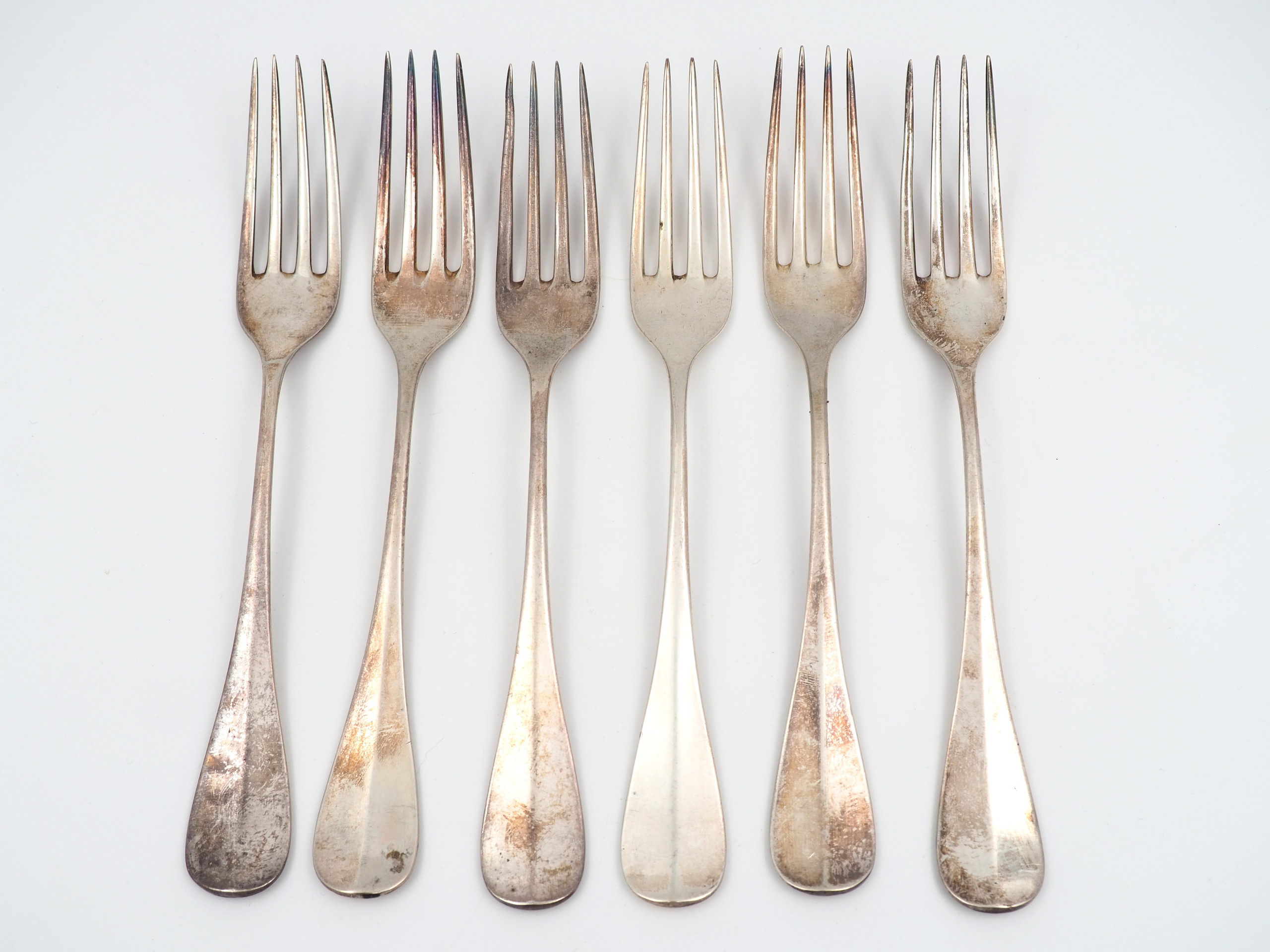 Hopea haarukat - Huutokauppa Ekman