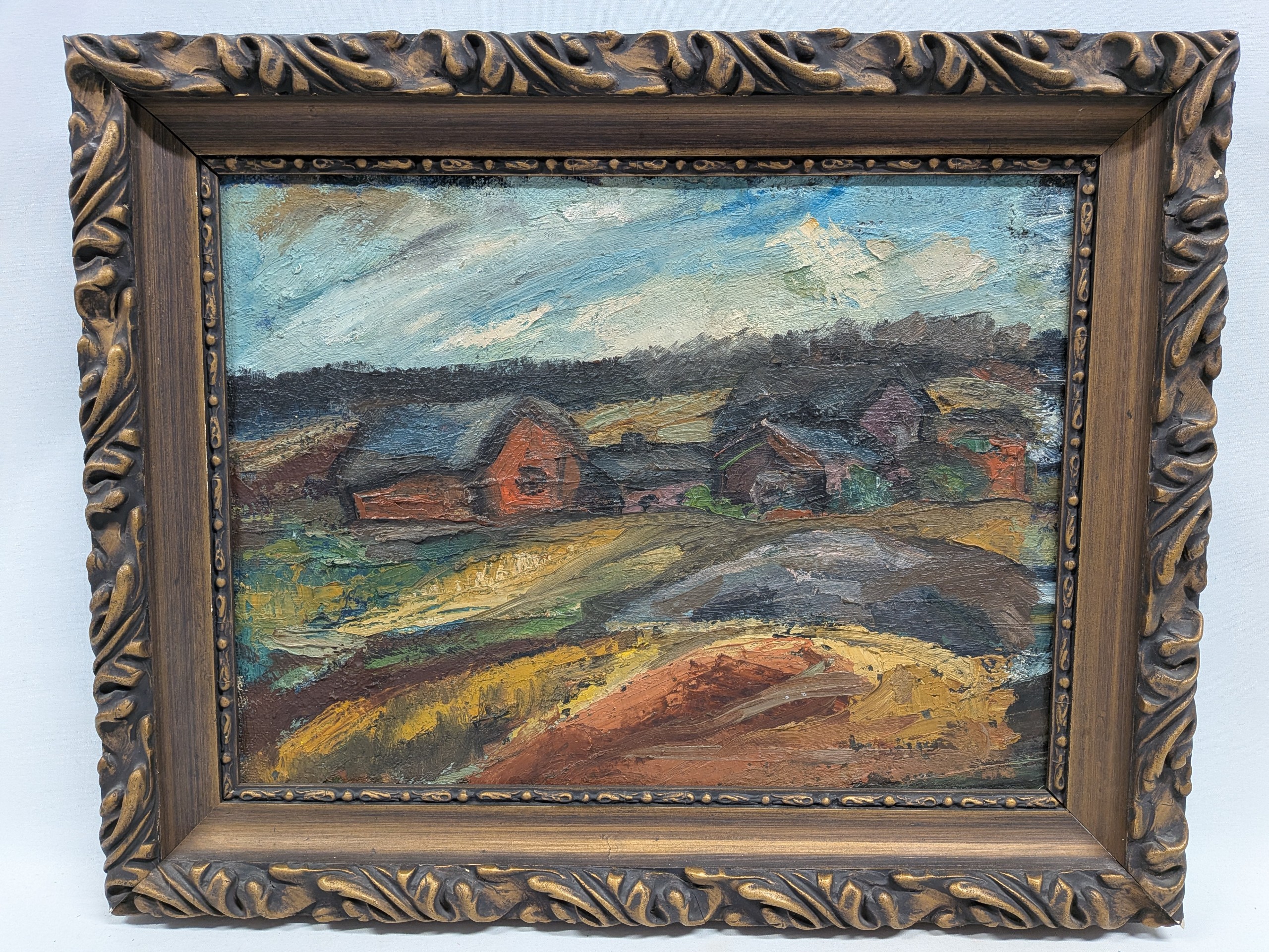 Maalaus - Huutokauppa Ekman