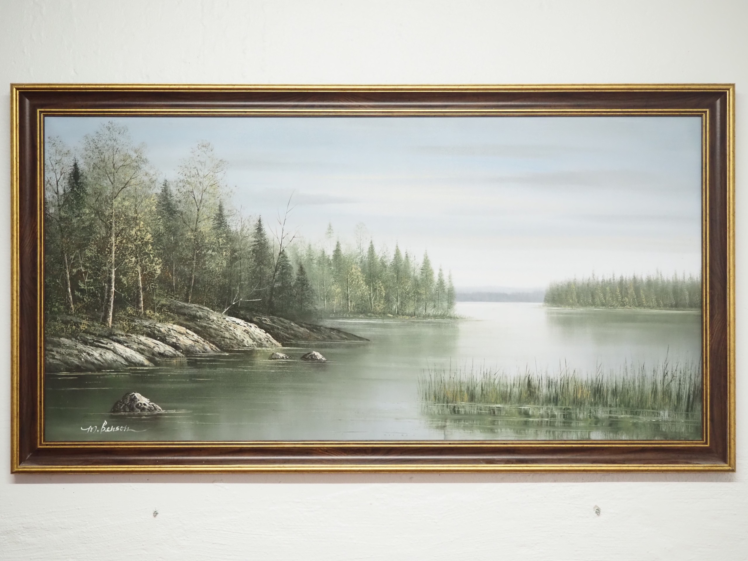 Maalaus - Huutokauppa Ekman