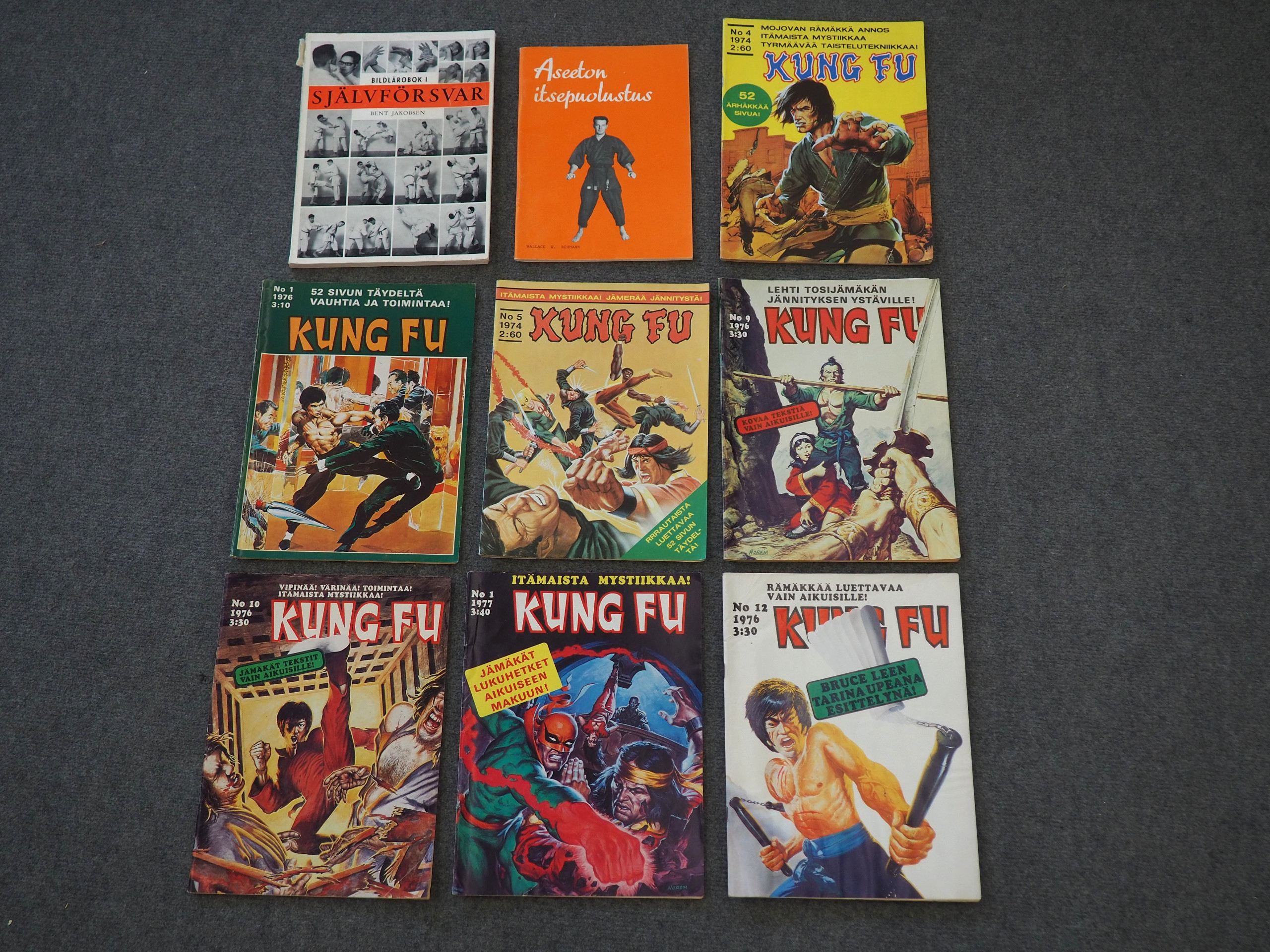 Kung Fu ym. - Huutokauppa Ekman