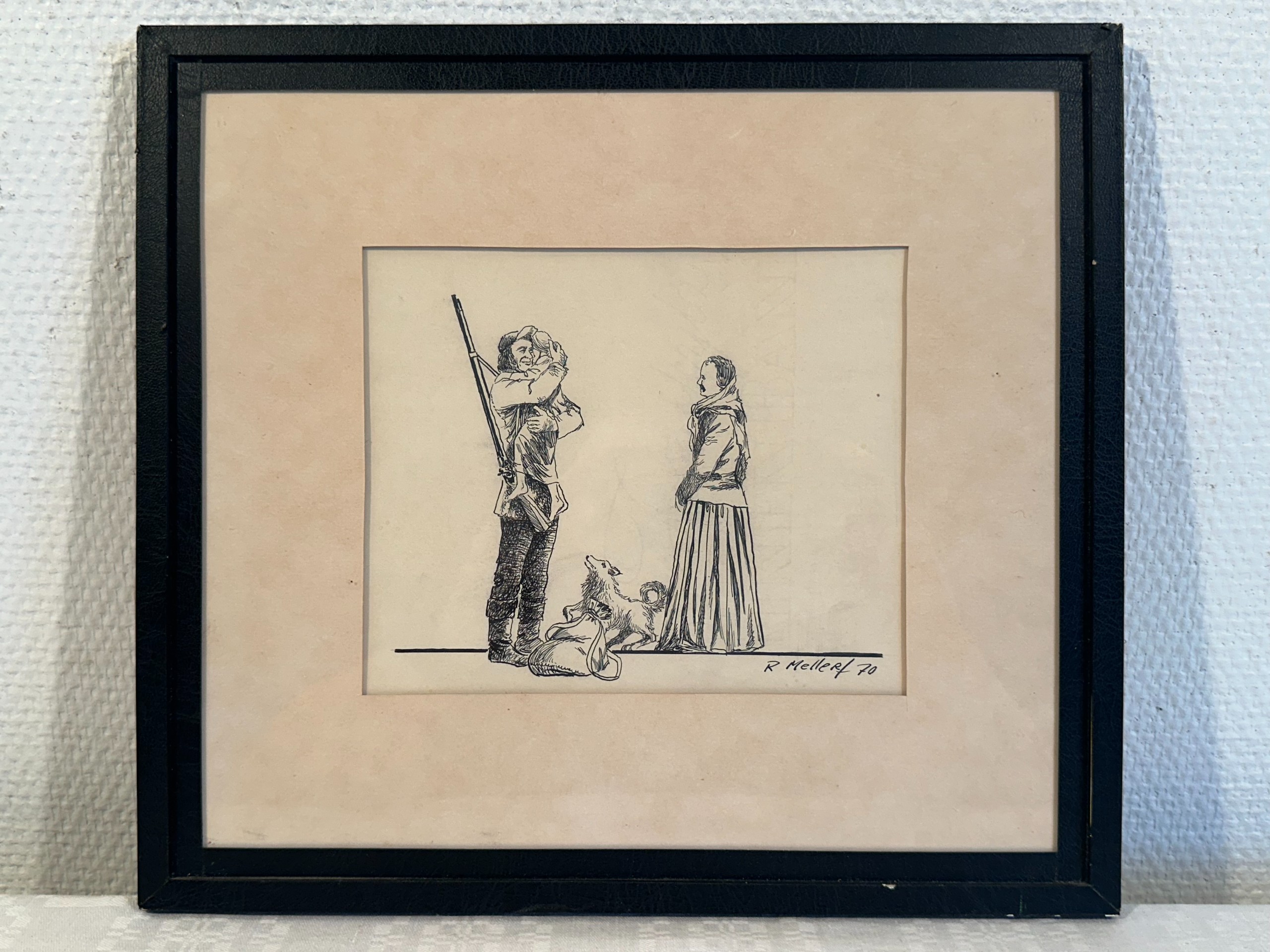 Signeerattu tussityö - Huutokauppa Ekman