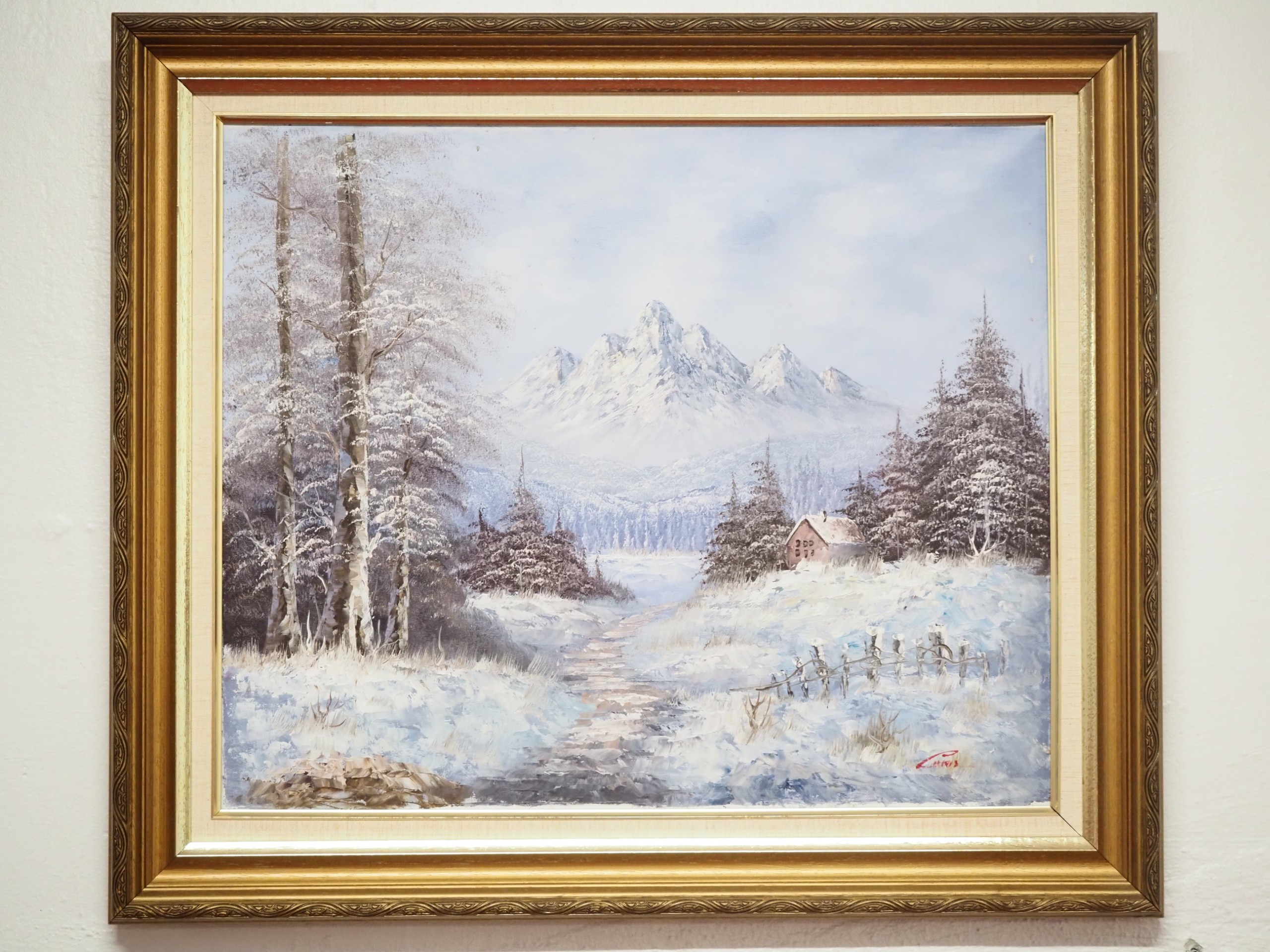 Maalaus - Huutokauppa Ekman