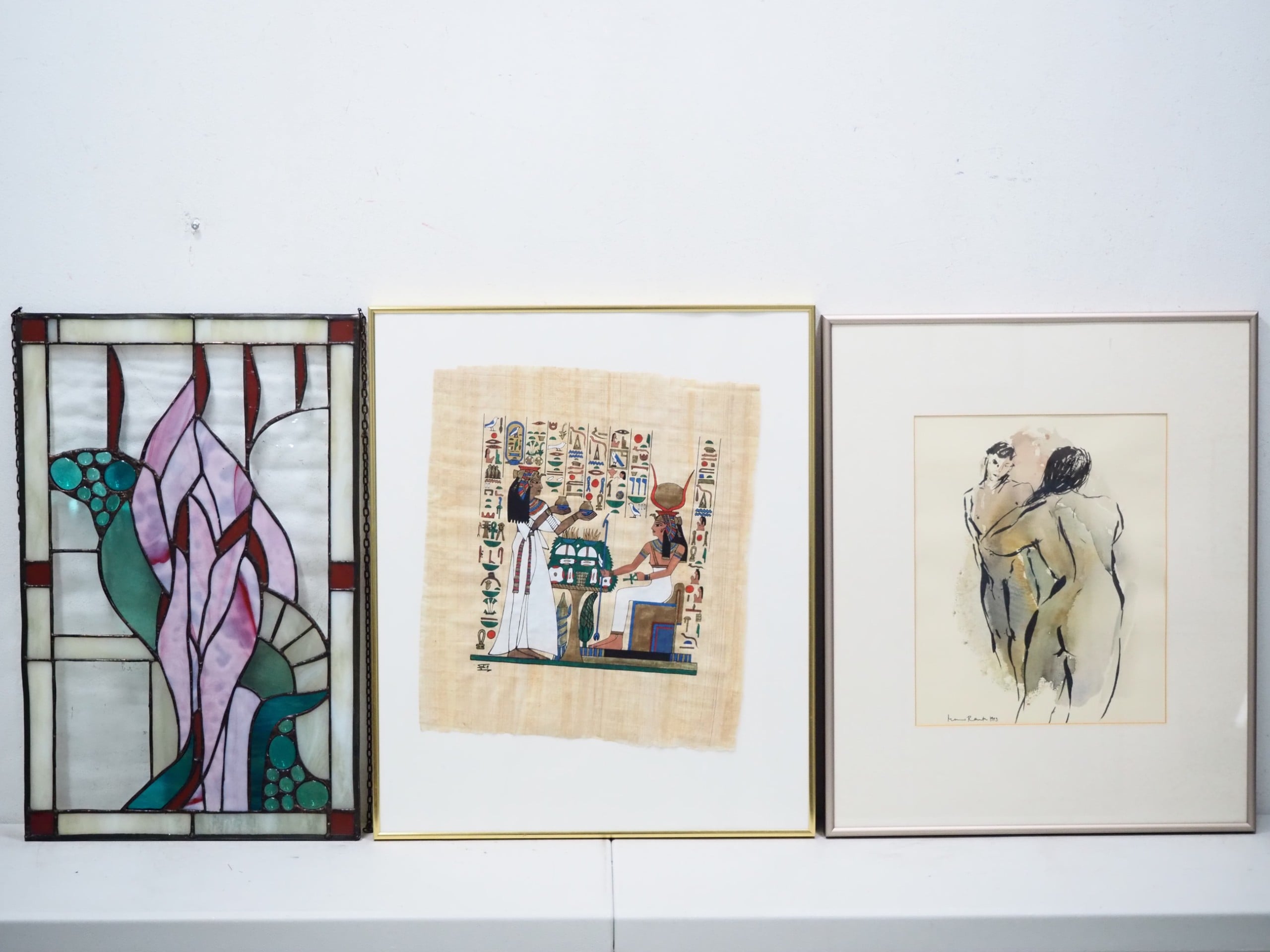 Taulut ja tiffanytyö - Huutokauppa Ekman