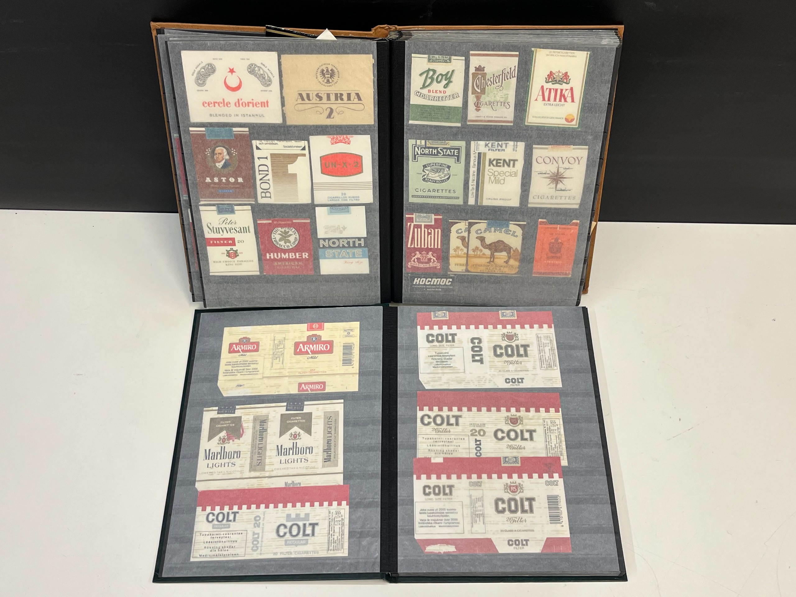 Tupakkaetiketit - Huutokauppa Ekman