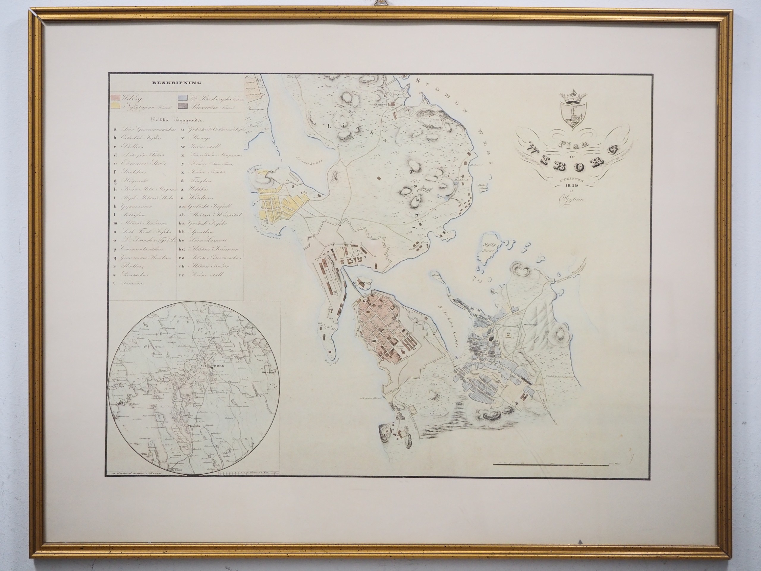 Viipurin kartta - Huutokauppa Ekman