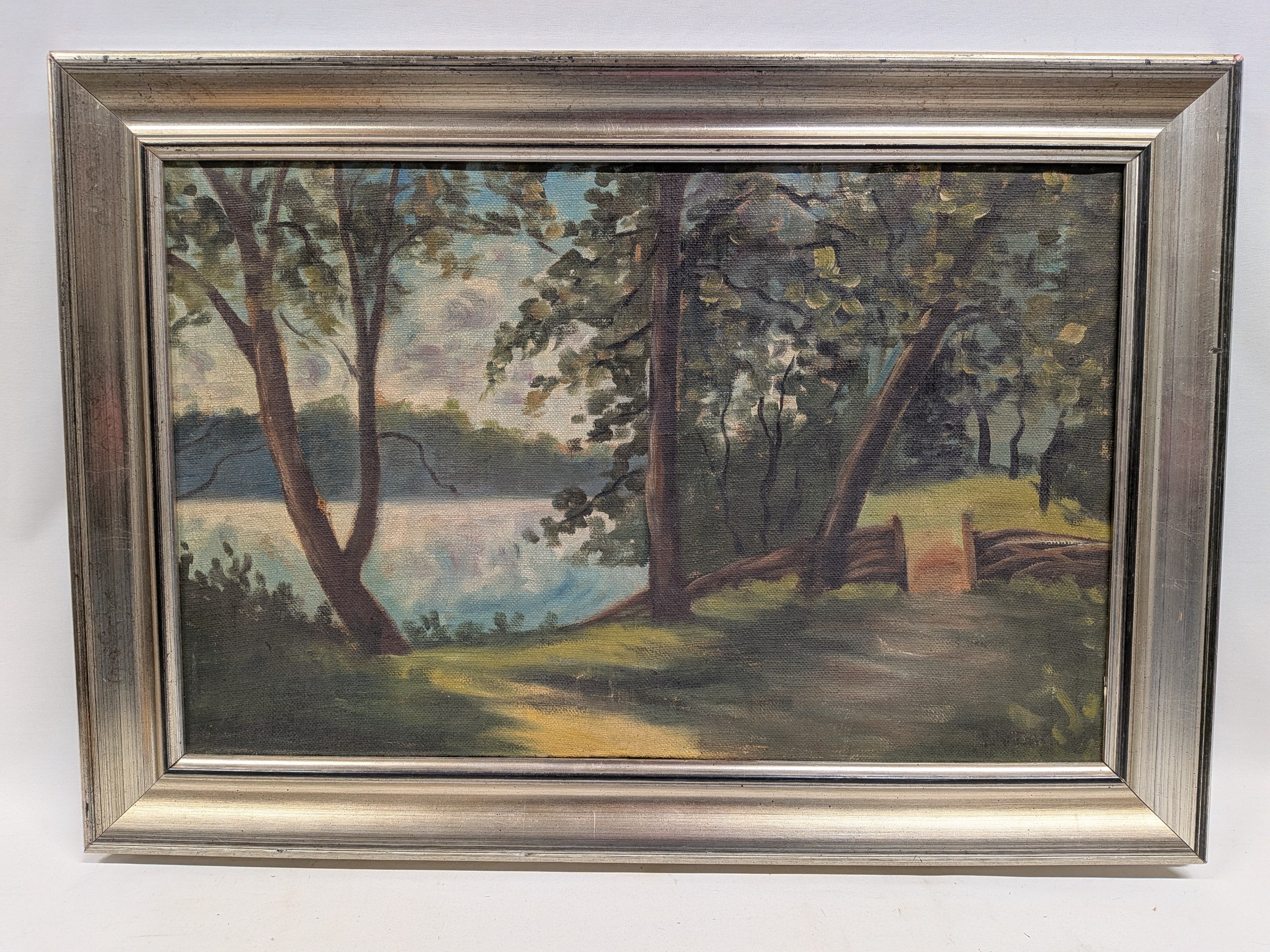 Maalaus - Huutokauppa Ekman