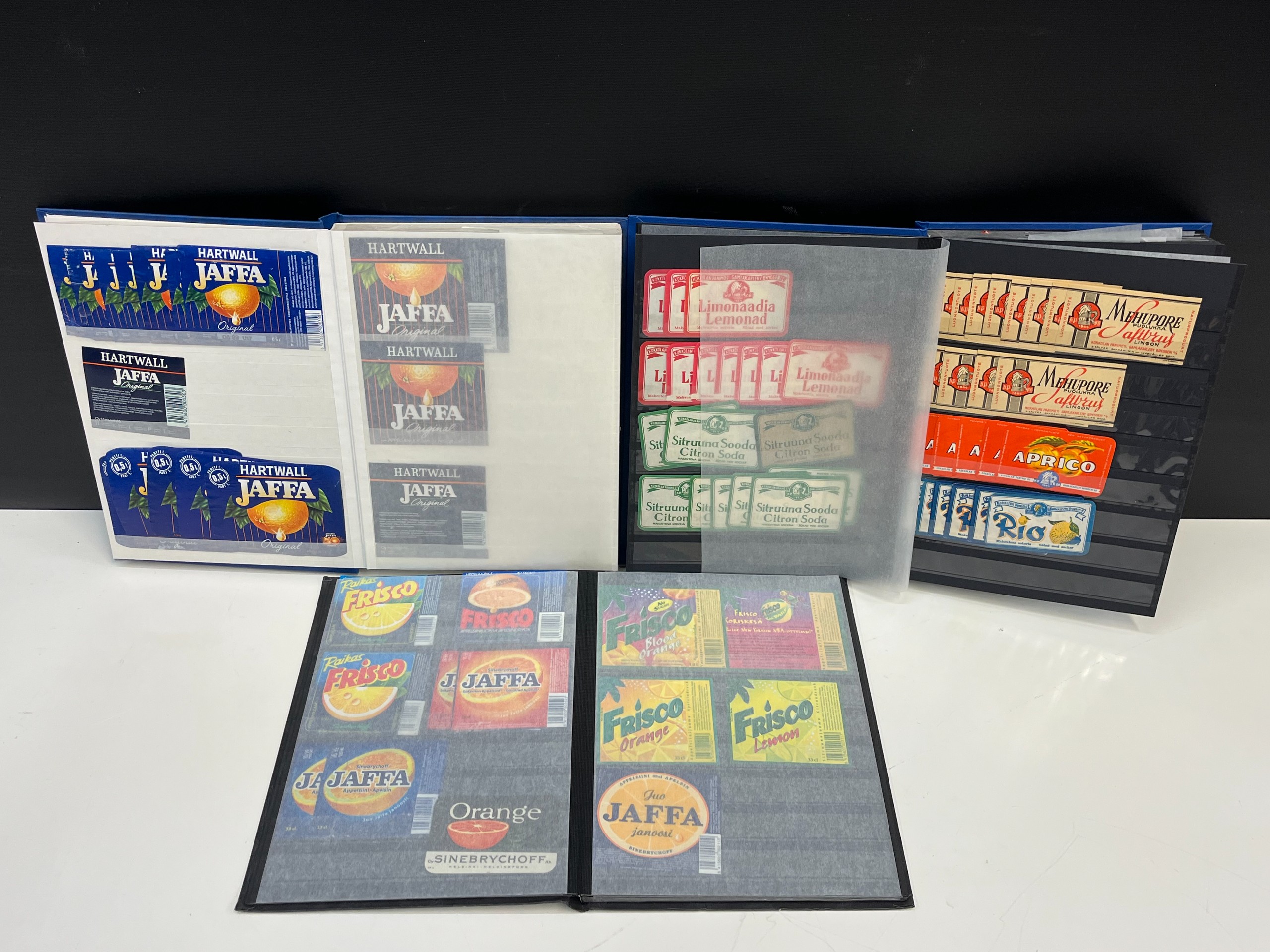 Limsa- ja juomaetiketit - Huutokauppa Ekman