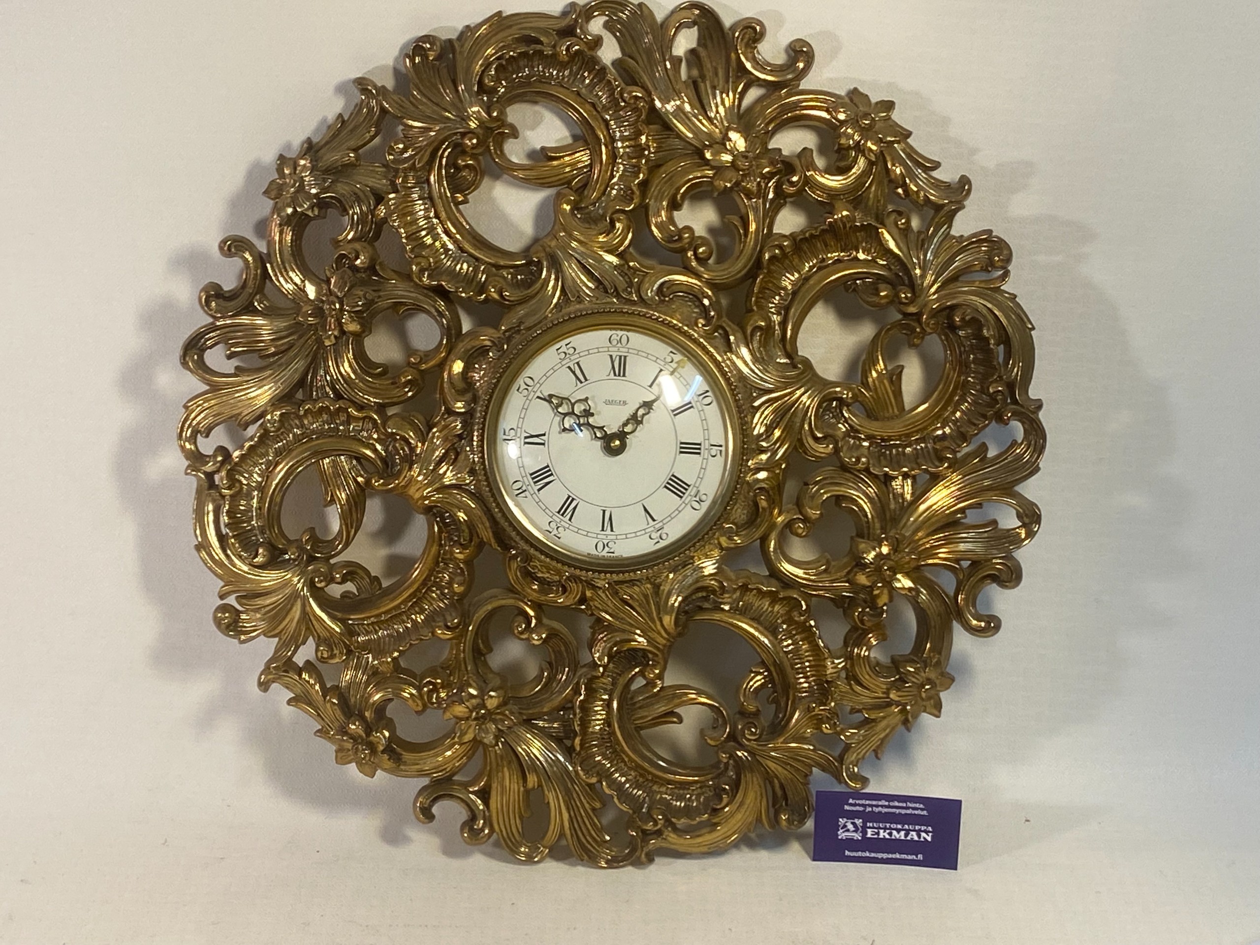Sisustuskello - Huutokauppa Ekman