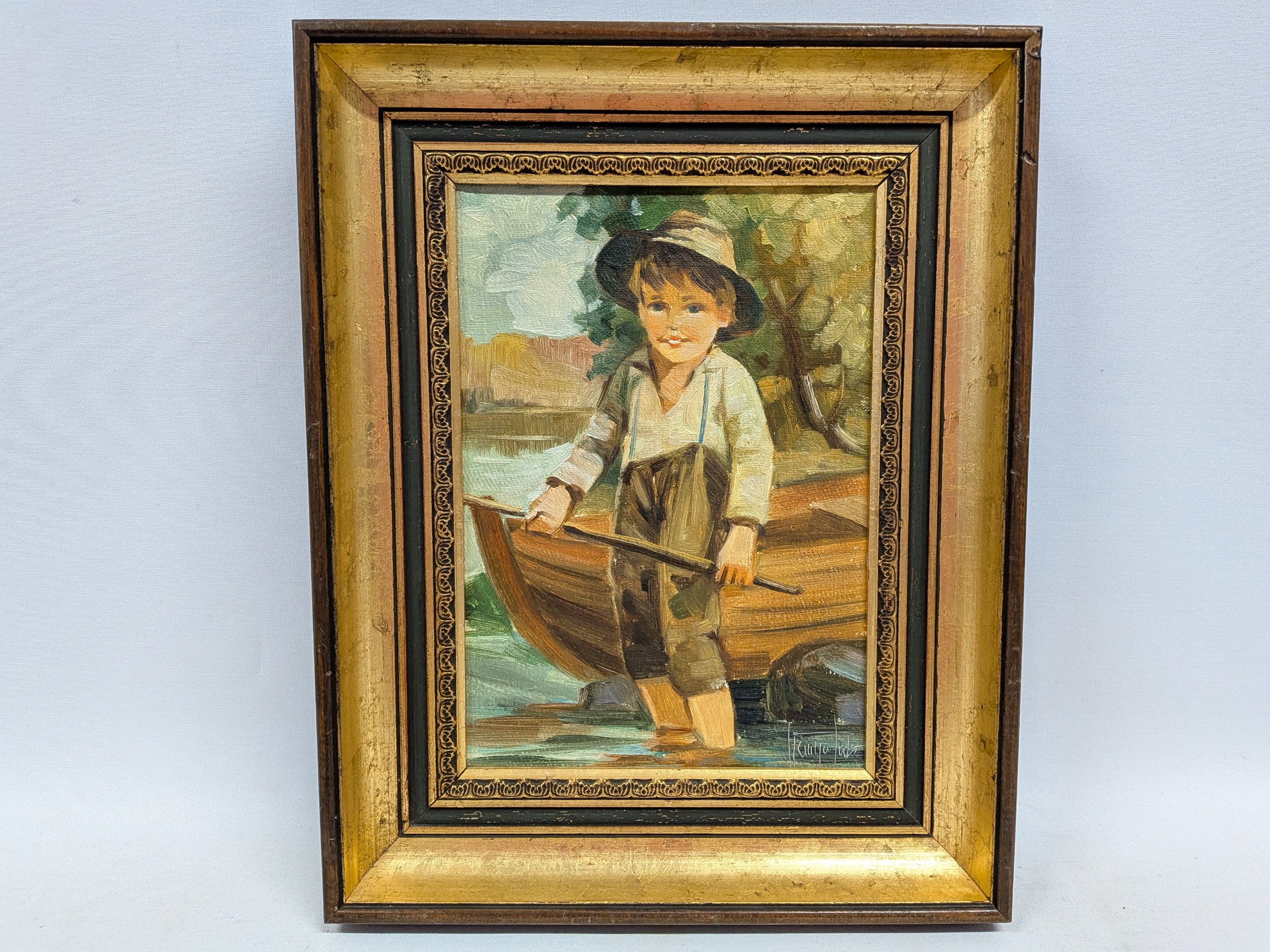 Maalaus - Huutokauppa Ekman