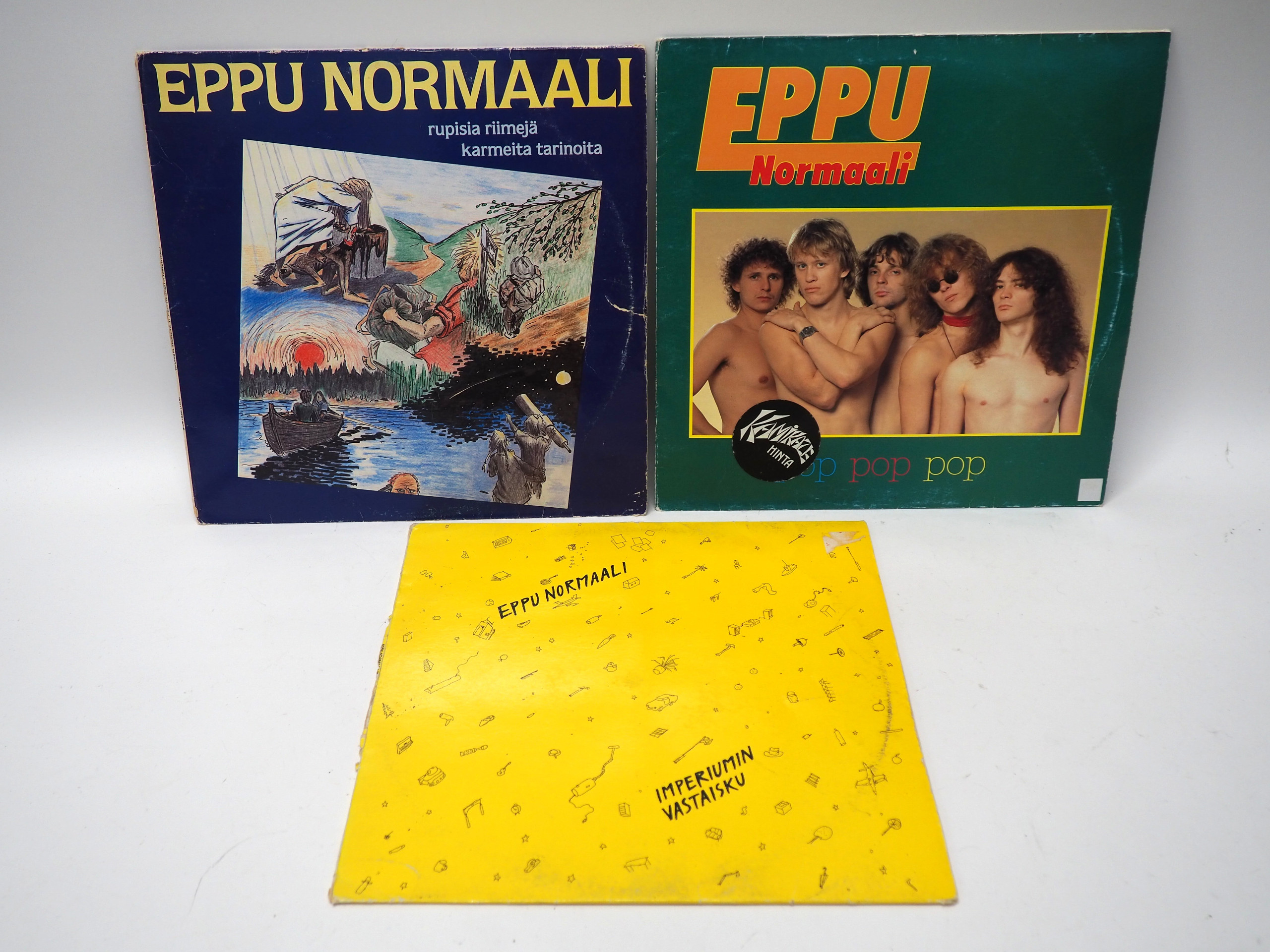 Eppu Normaali LP-levyt - Huutokauppa Ekman