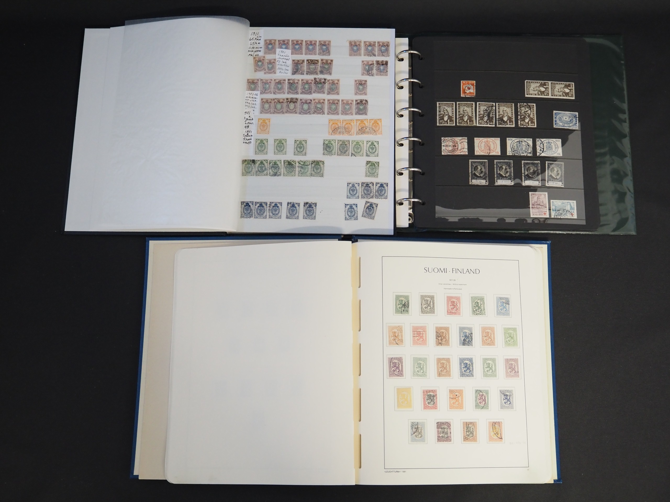 Postimerkkikansiot - Huutokauppa Ekman