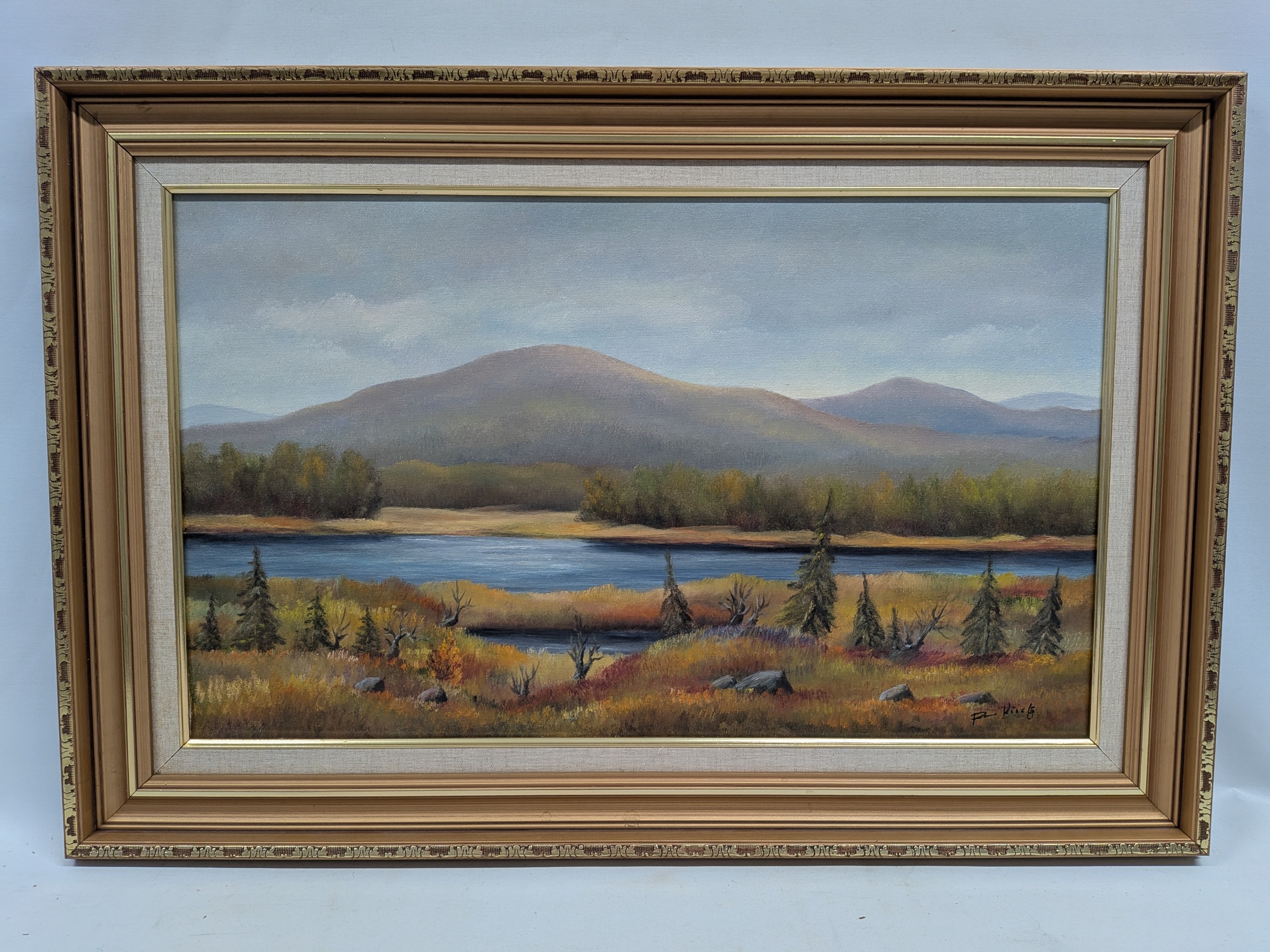 Maalaus - Huutokauppa Ekman