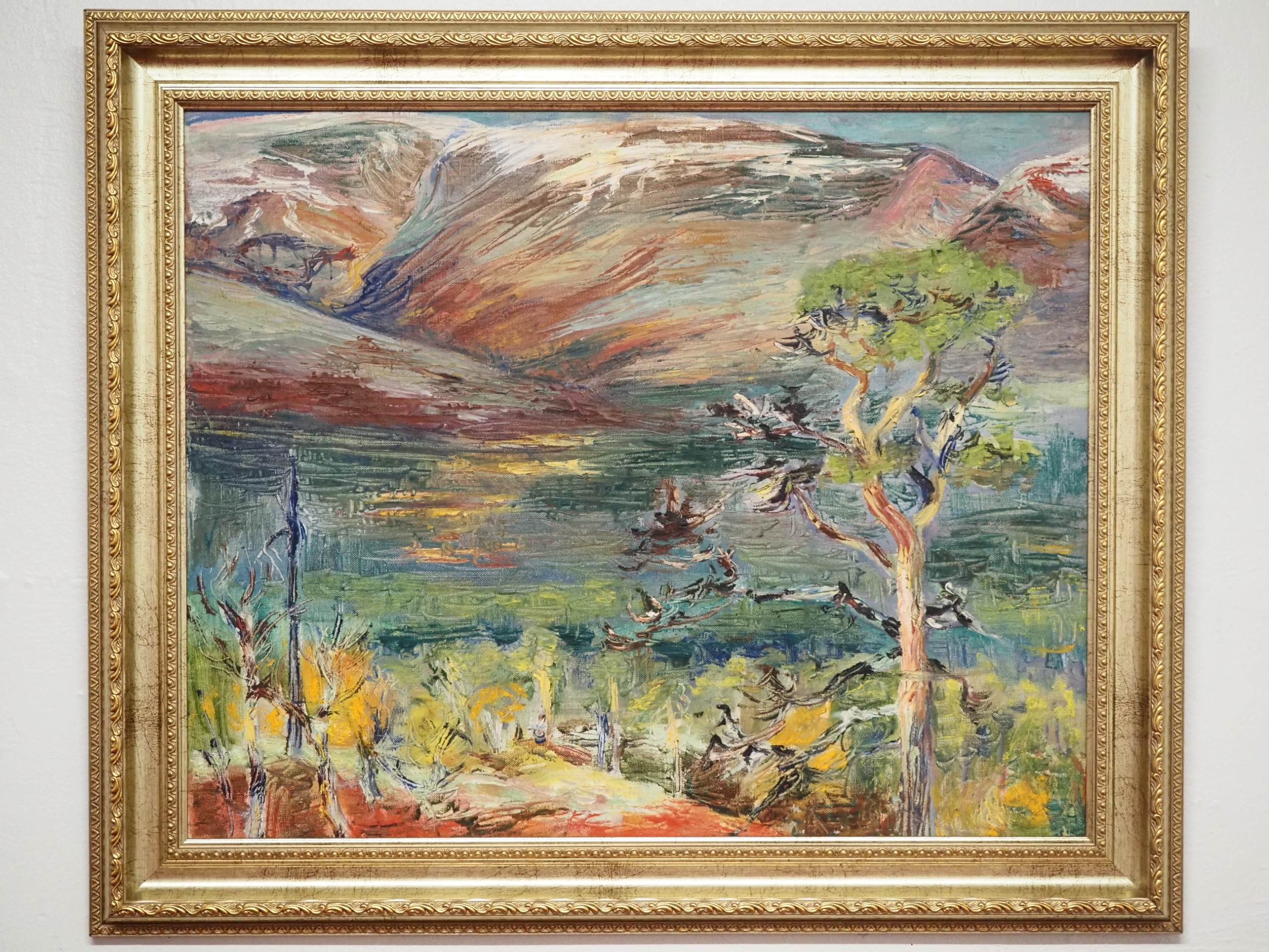 Maalaus - Huutokauppa Ekman