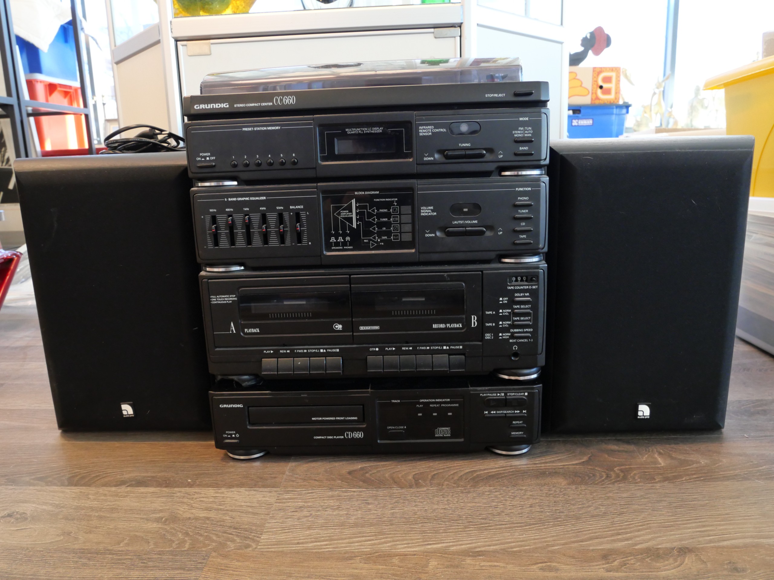 Grundig soittimet - Huutokauppa Ekman