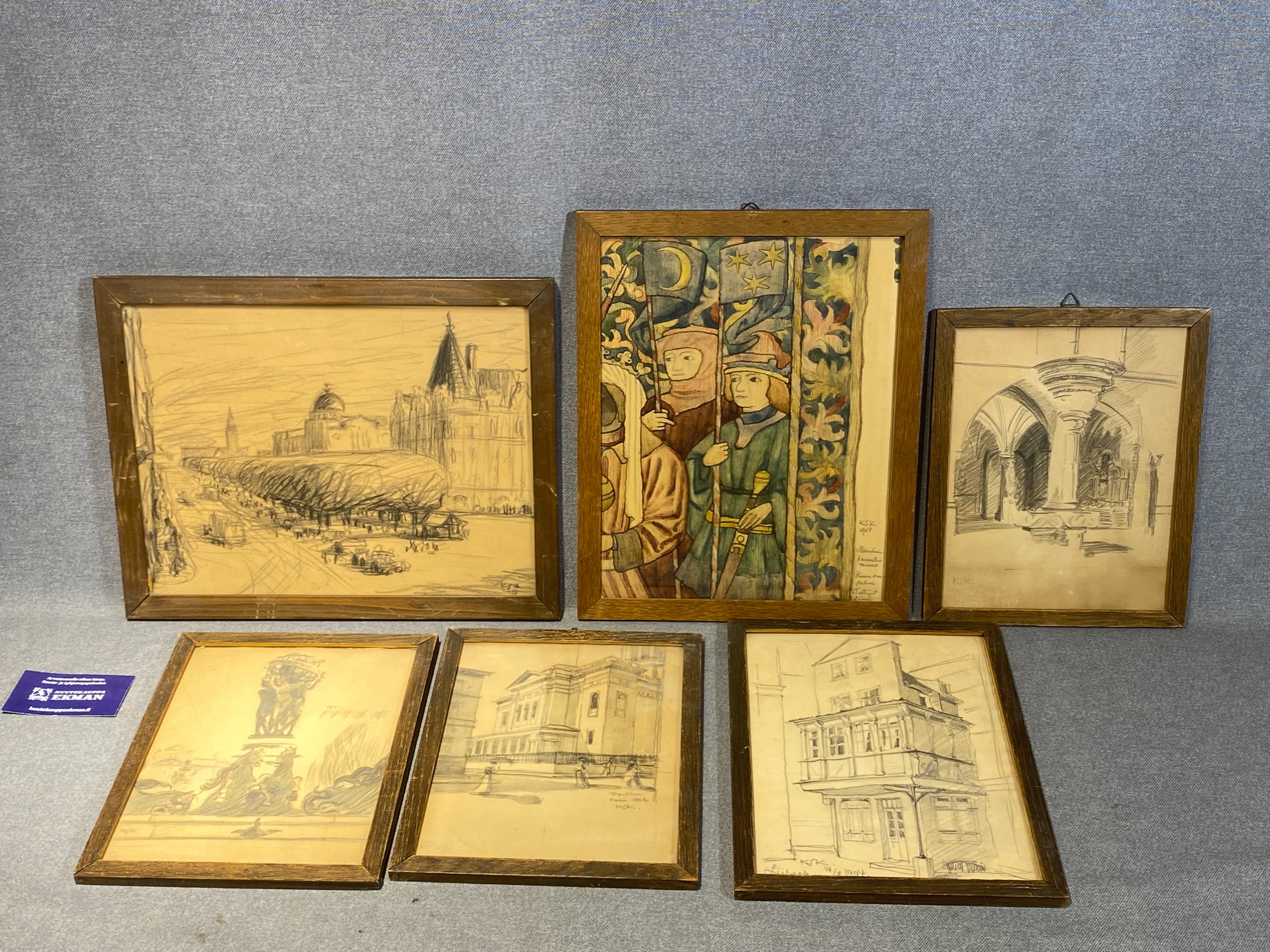 Piirrustukset - Huutokauppa Ekman