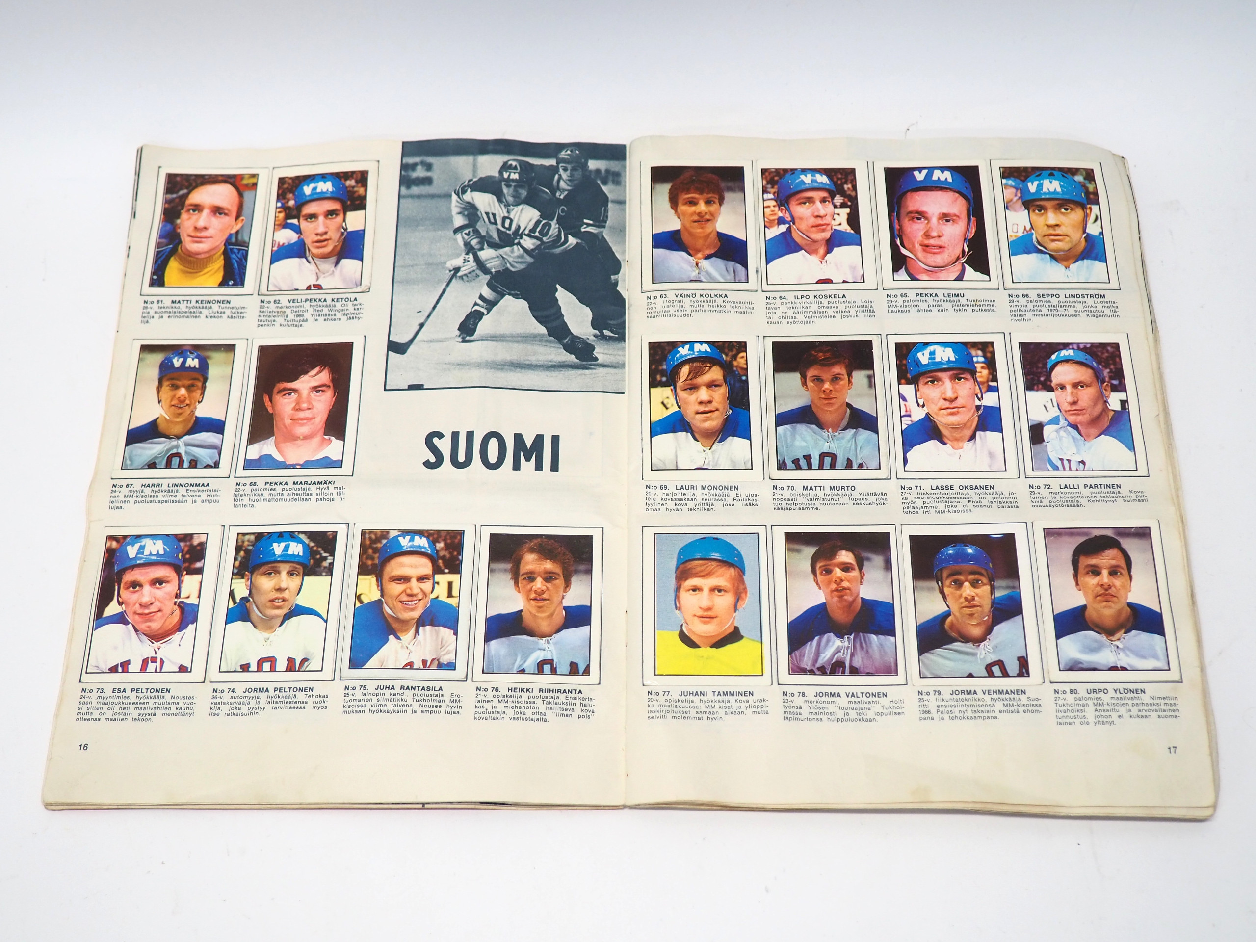 Jääkiekko 70/71 - Huutokauppa Ekman