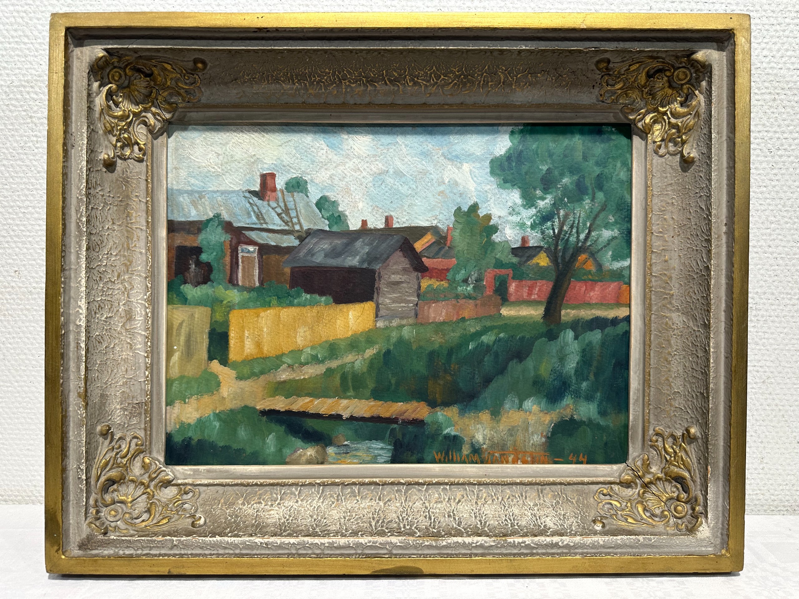 Signeerattu maalaus - Huutokauppa Ekman