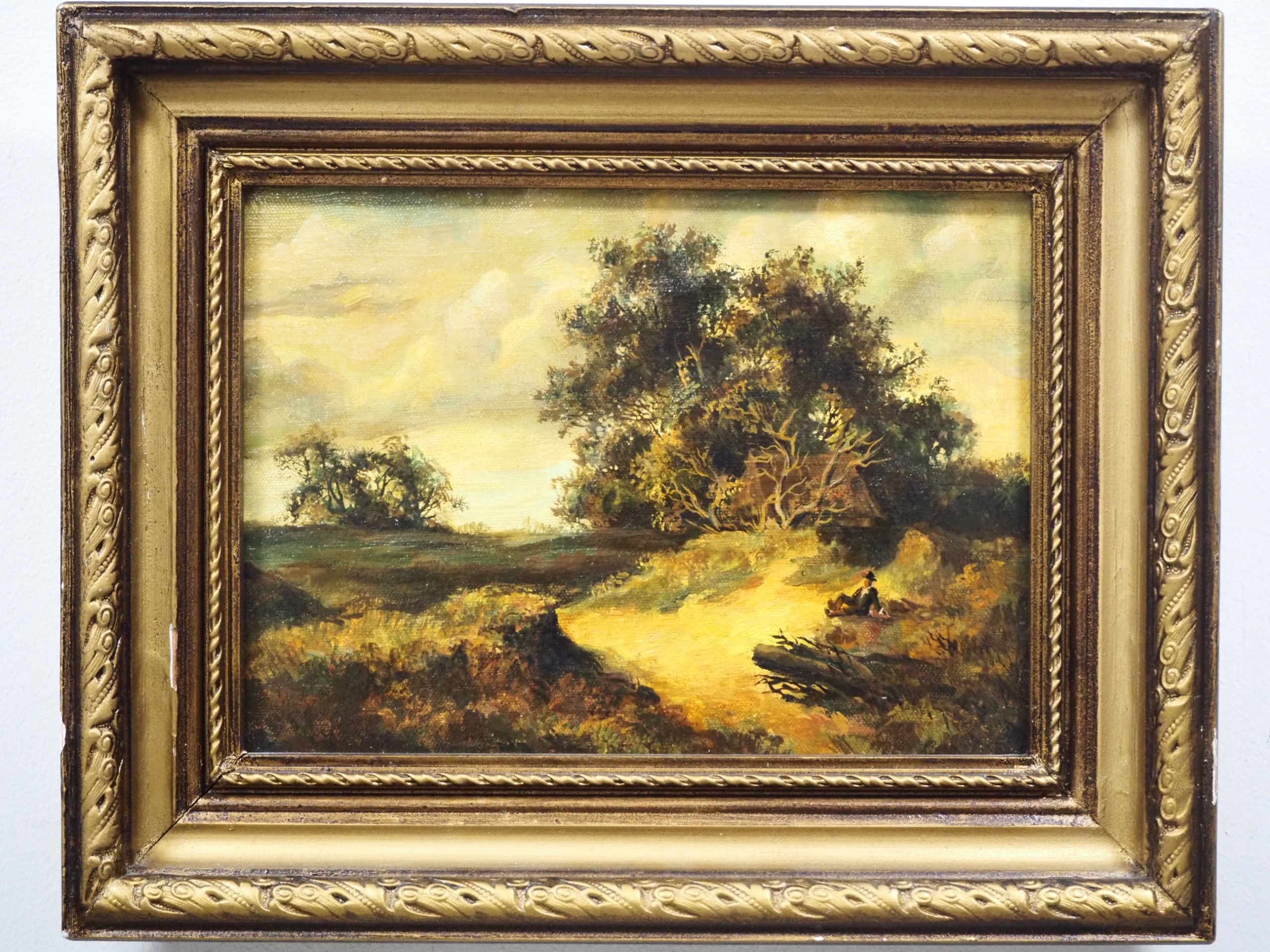 Maalaus - Huutokauppa Ekman