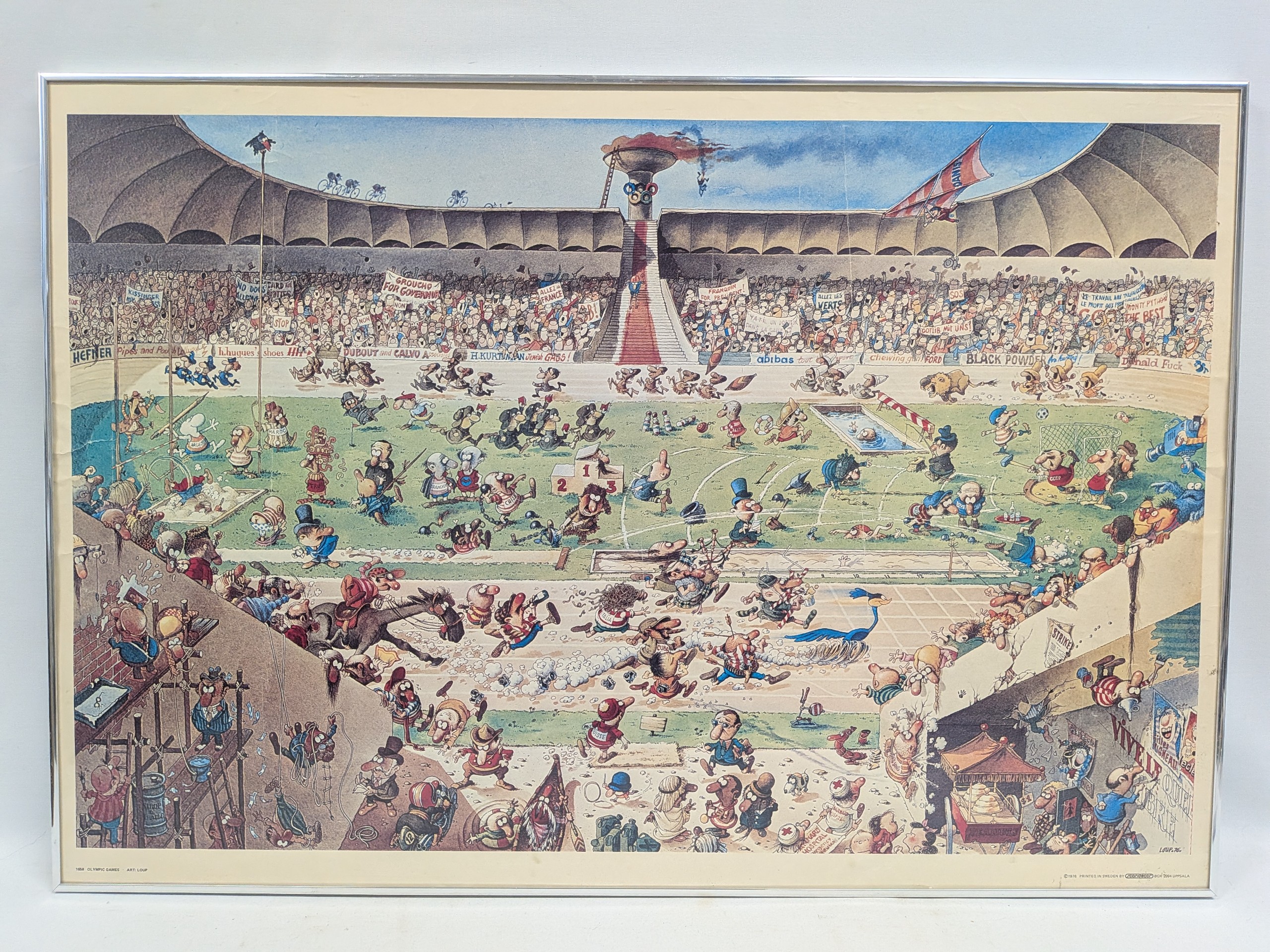 Olympiajuliste - Huutokauppa Ekman