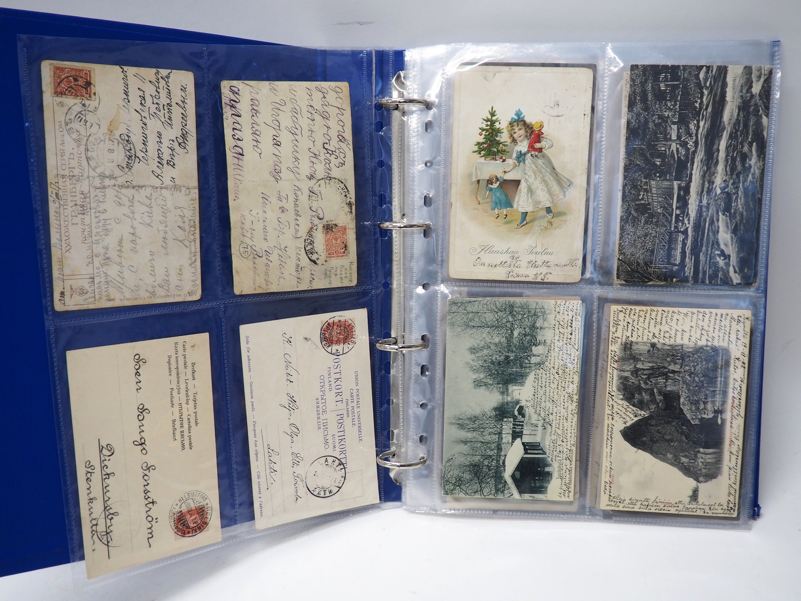 Postikorttikansio - Huutokauppa Ekman