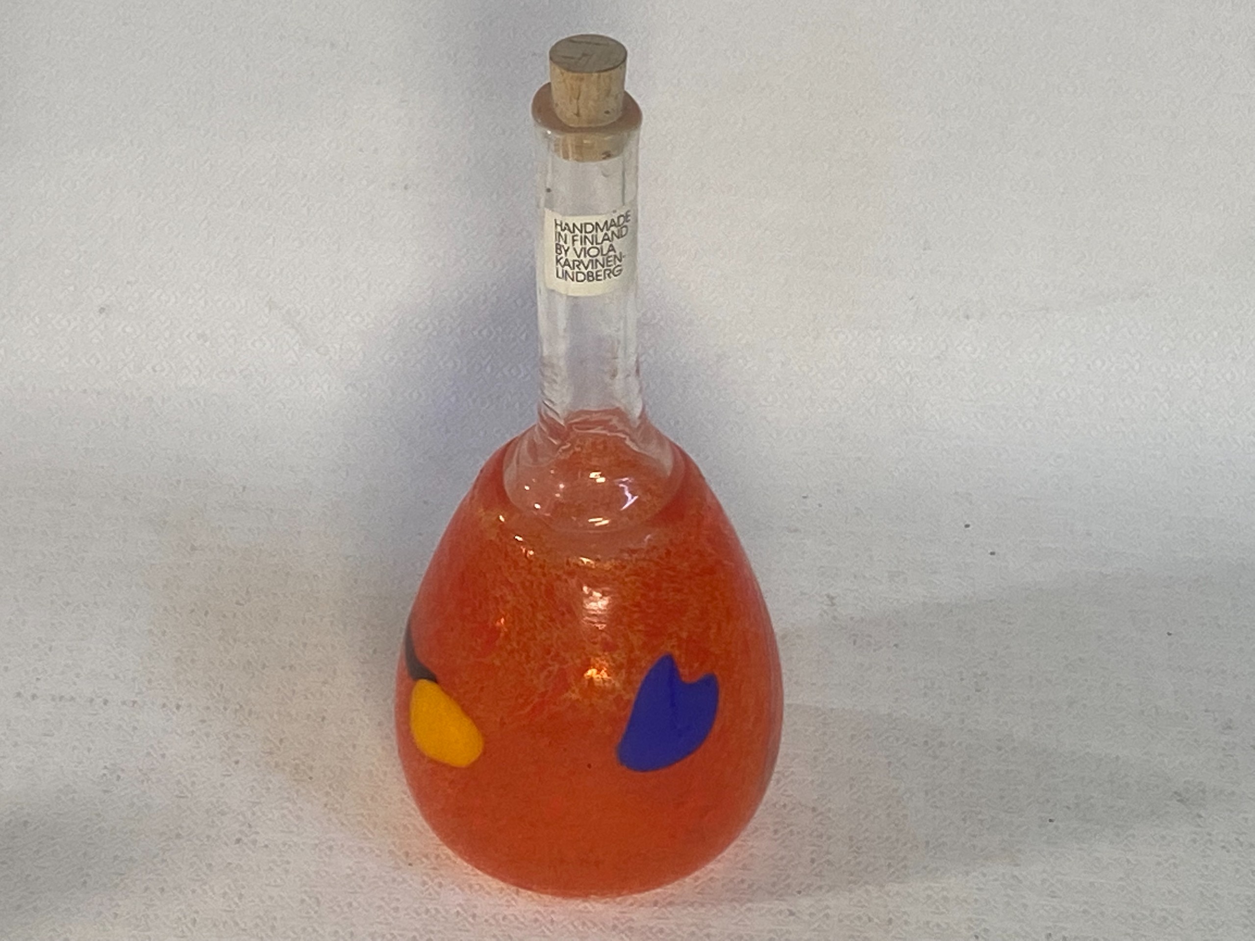 Taidelasipullo - Huutokauppa Ekman