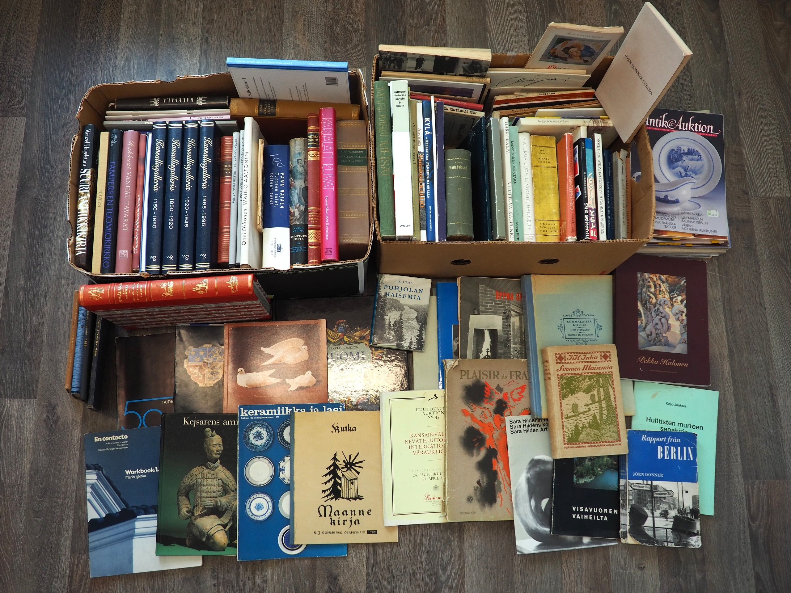 Kirjat ym. - Huutokauppa Ekman