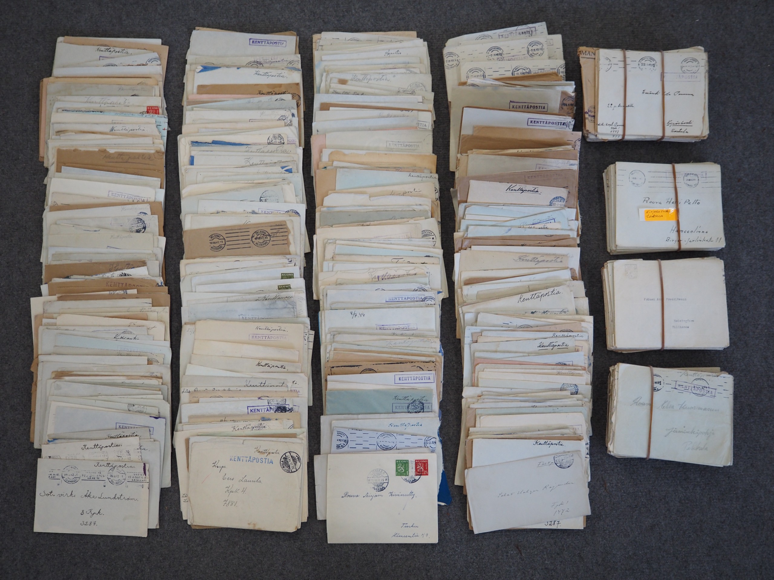 Kenttäpostia - Huutokauppa Ekman