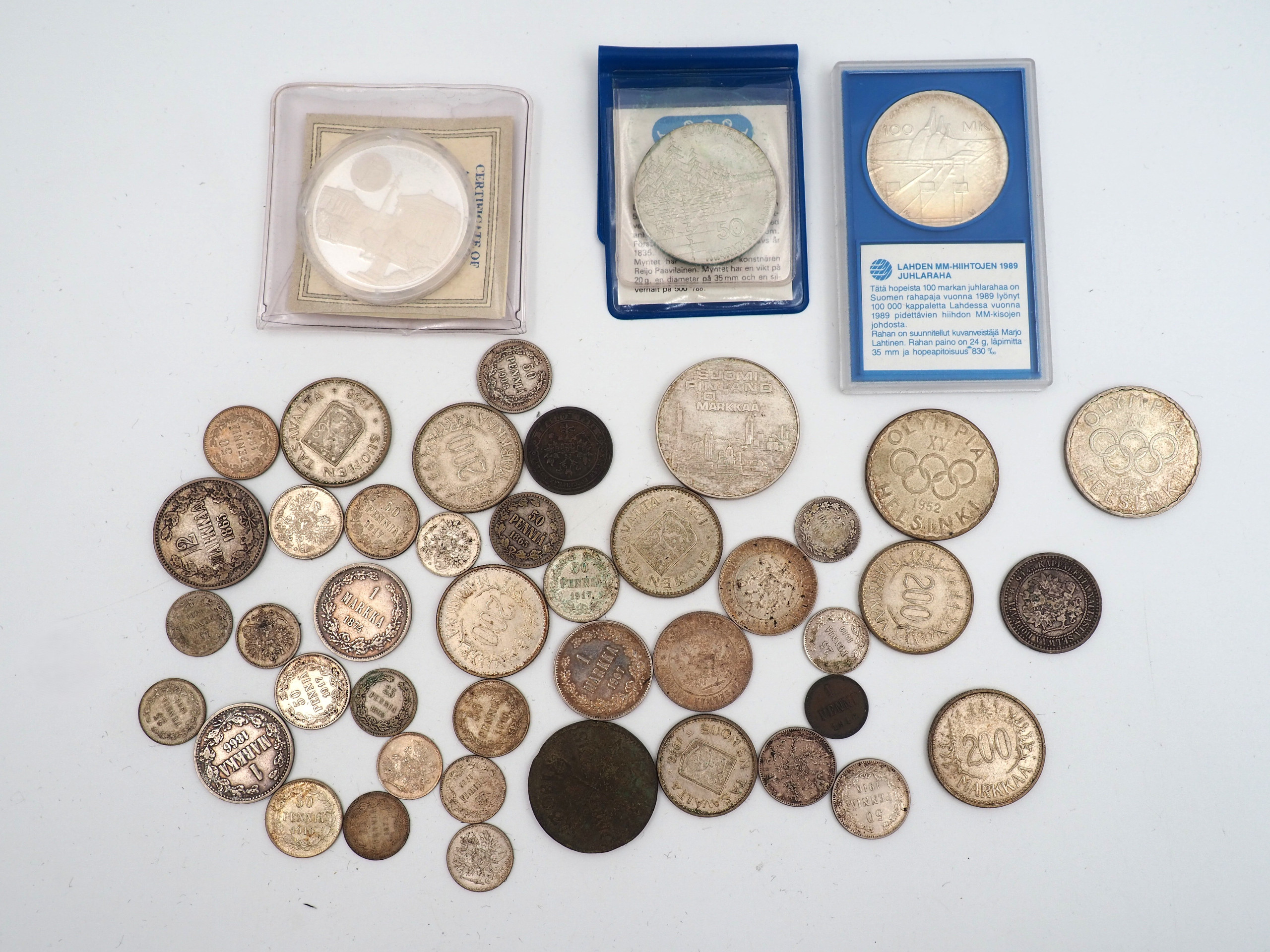 Juhlarahat ym. - Huutokauppa Ekman