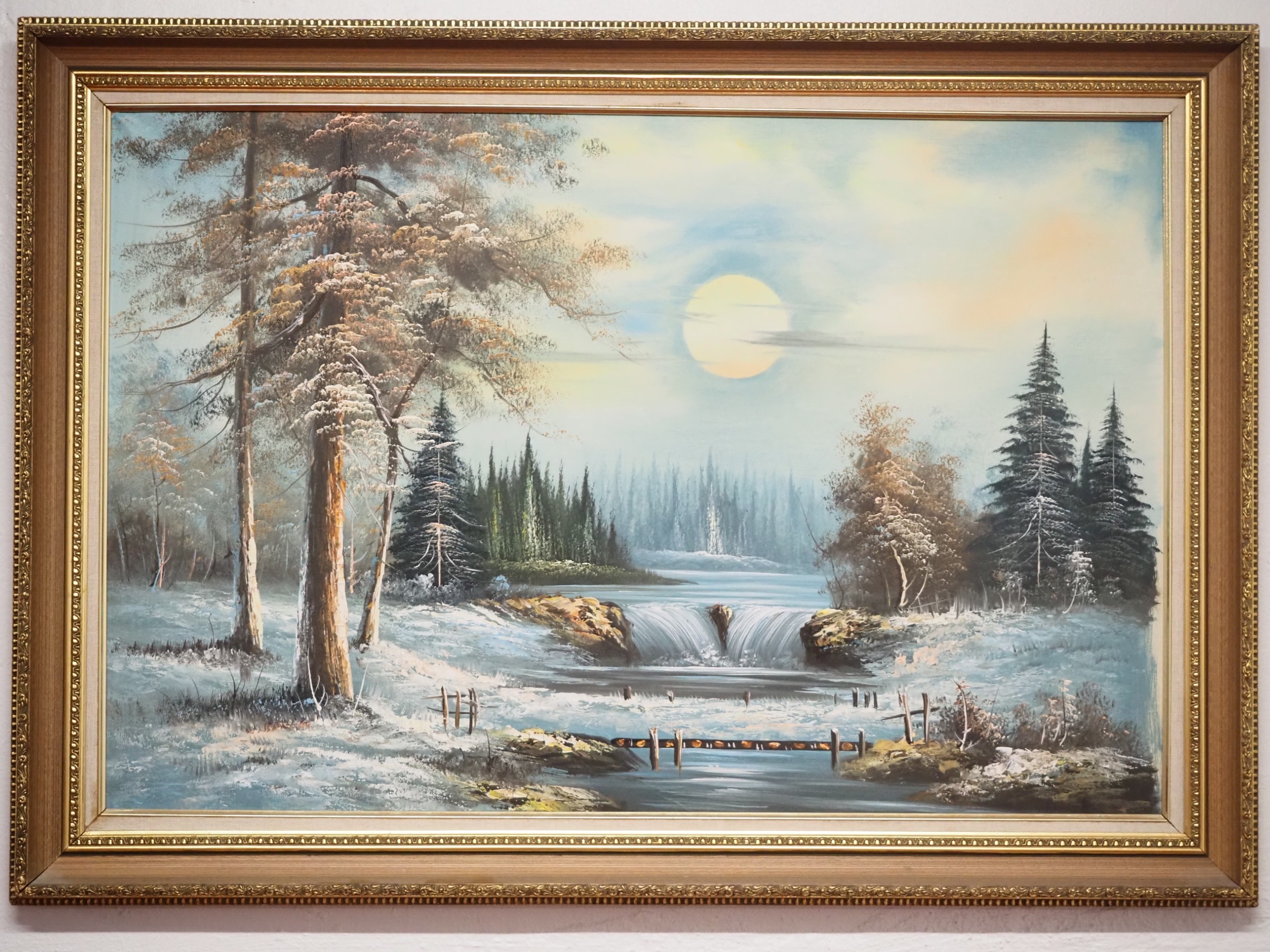 Maalaus - Huutokauppa Ekman