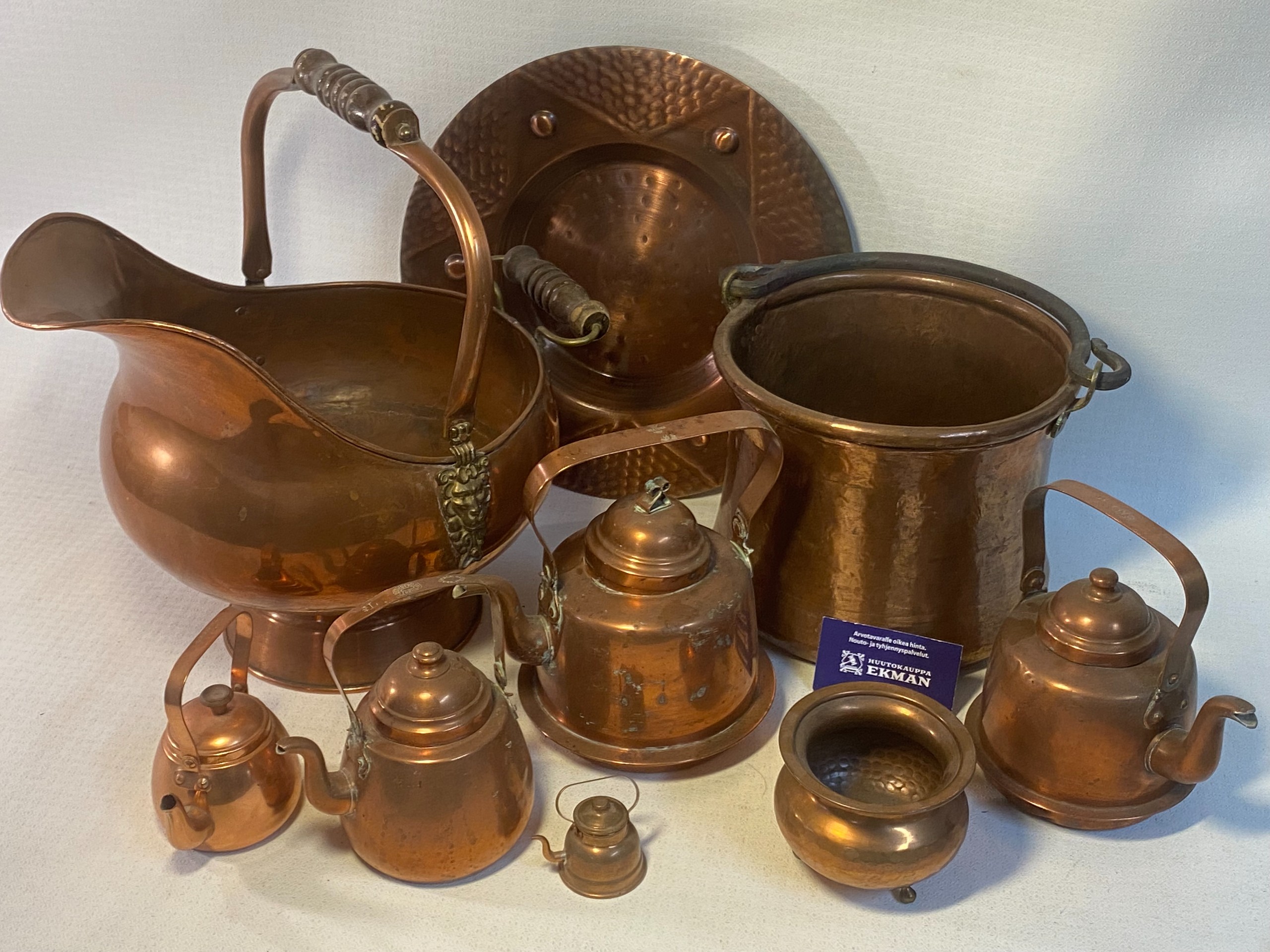 Kupariastioita - Huutokauppa Ekman