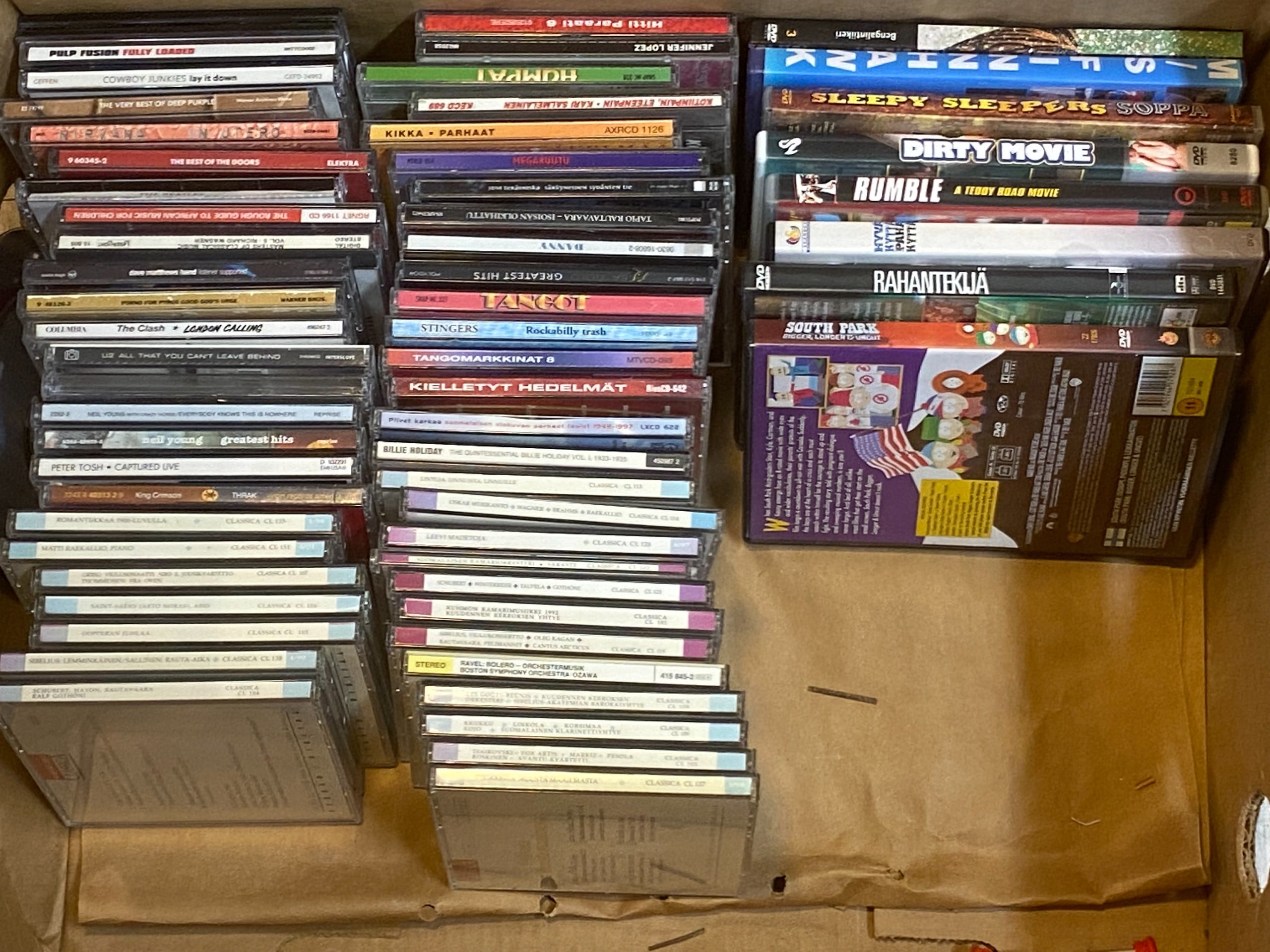 CD ja DVD - Huutokauppa Ekman