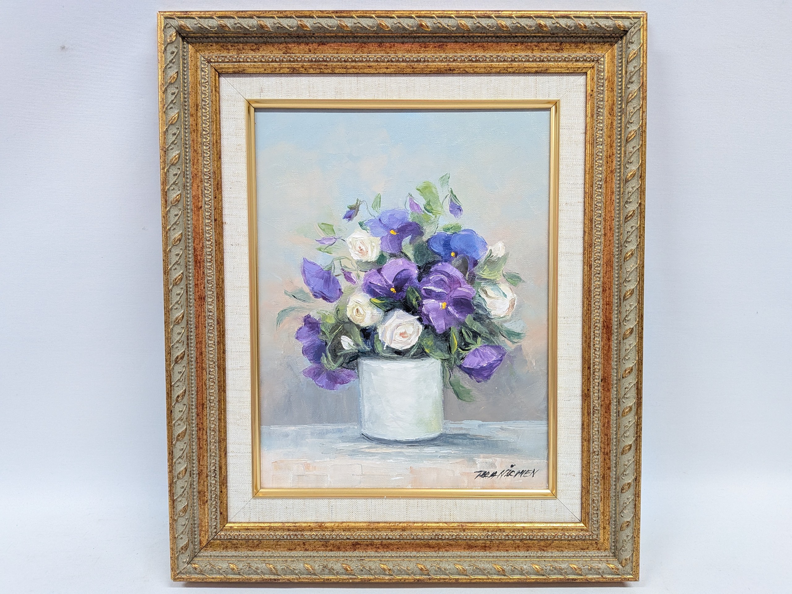 Maalaus - Huutokauppa Ekman