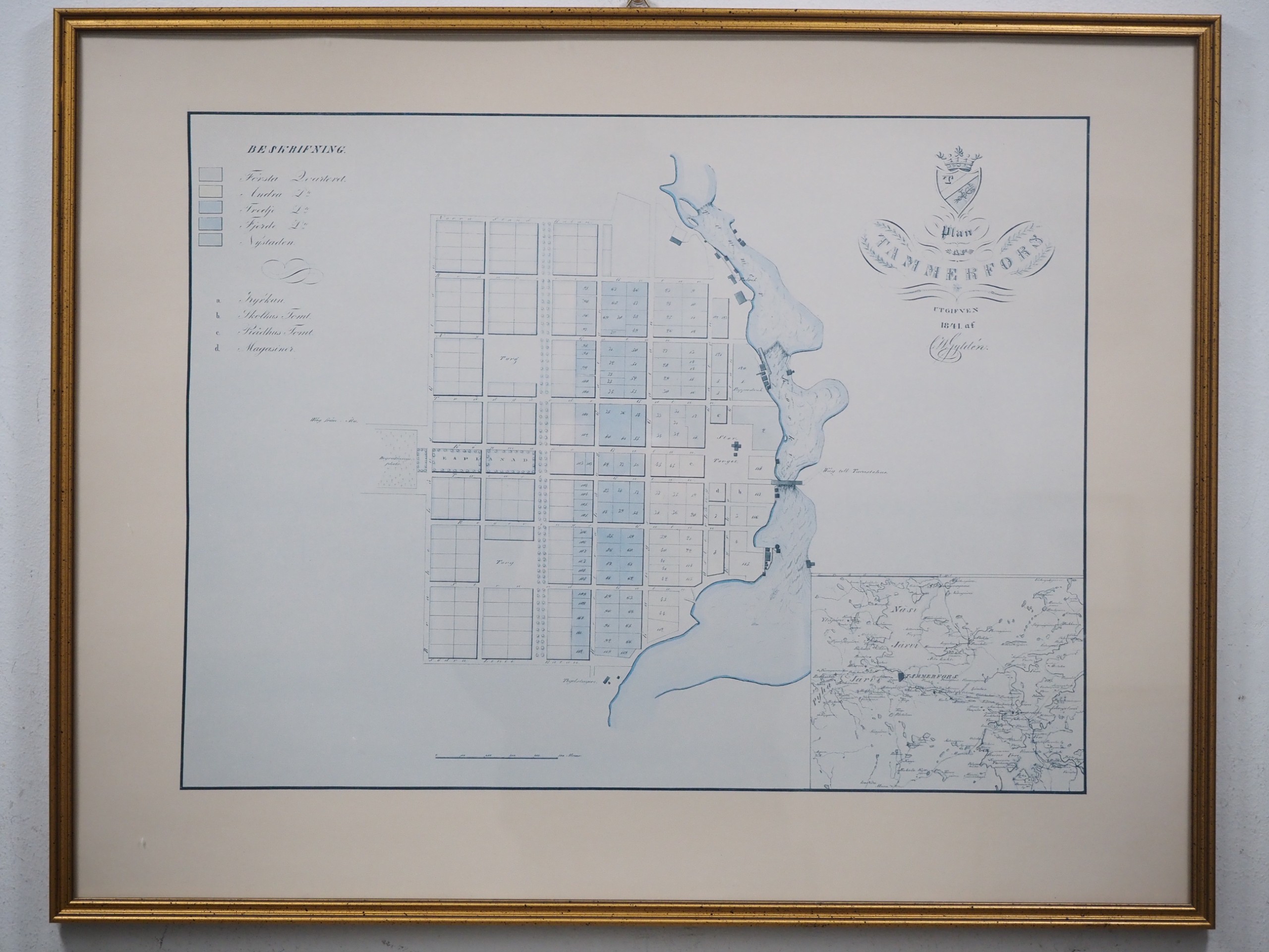 Tampereen kartta - Huutokauppa Ekman