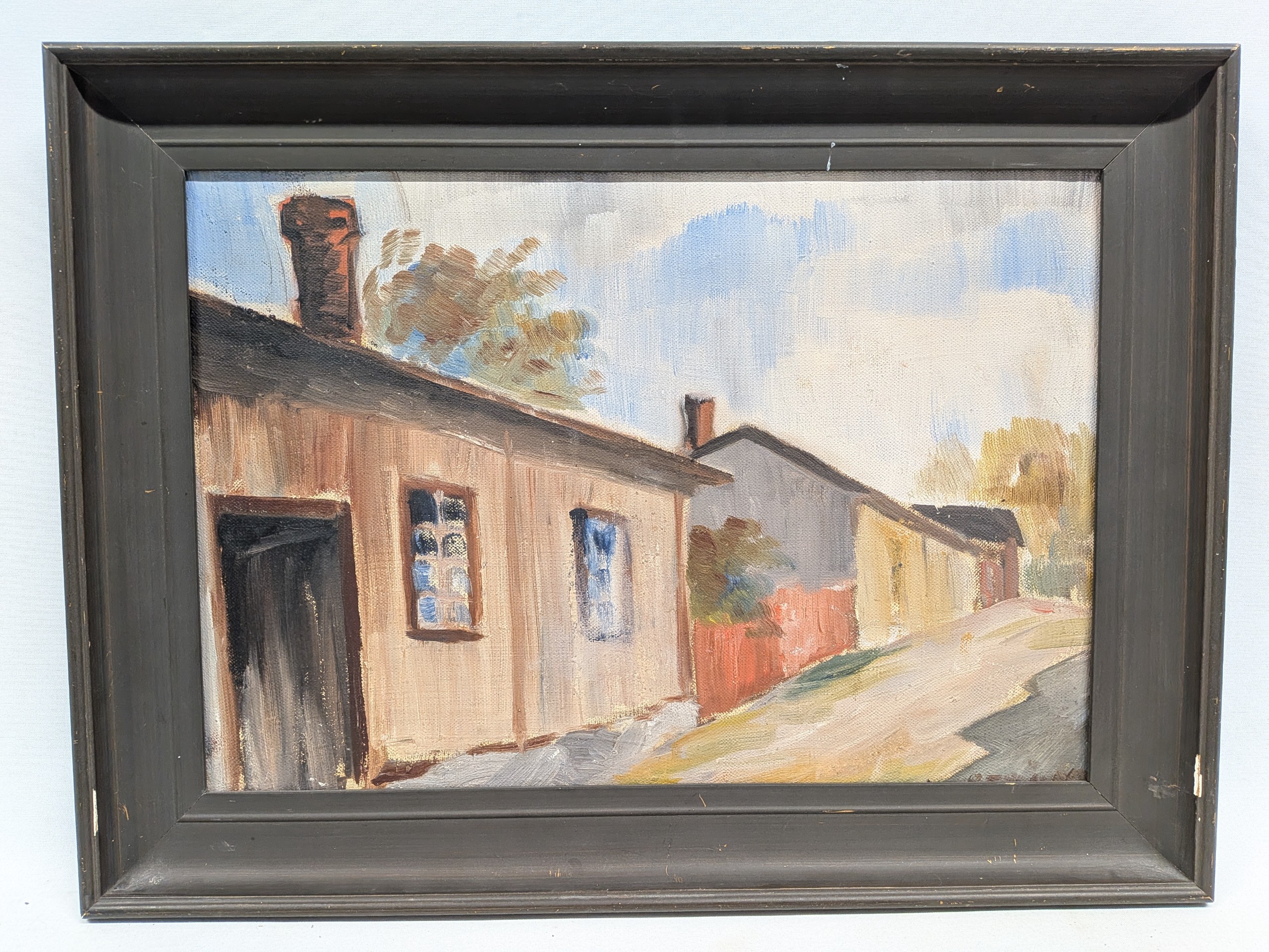 Maalaus - Huutokauppa Ekman