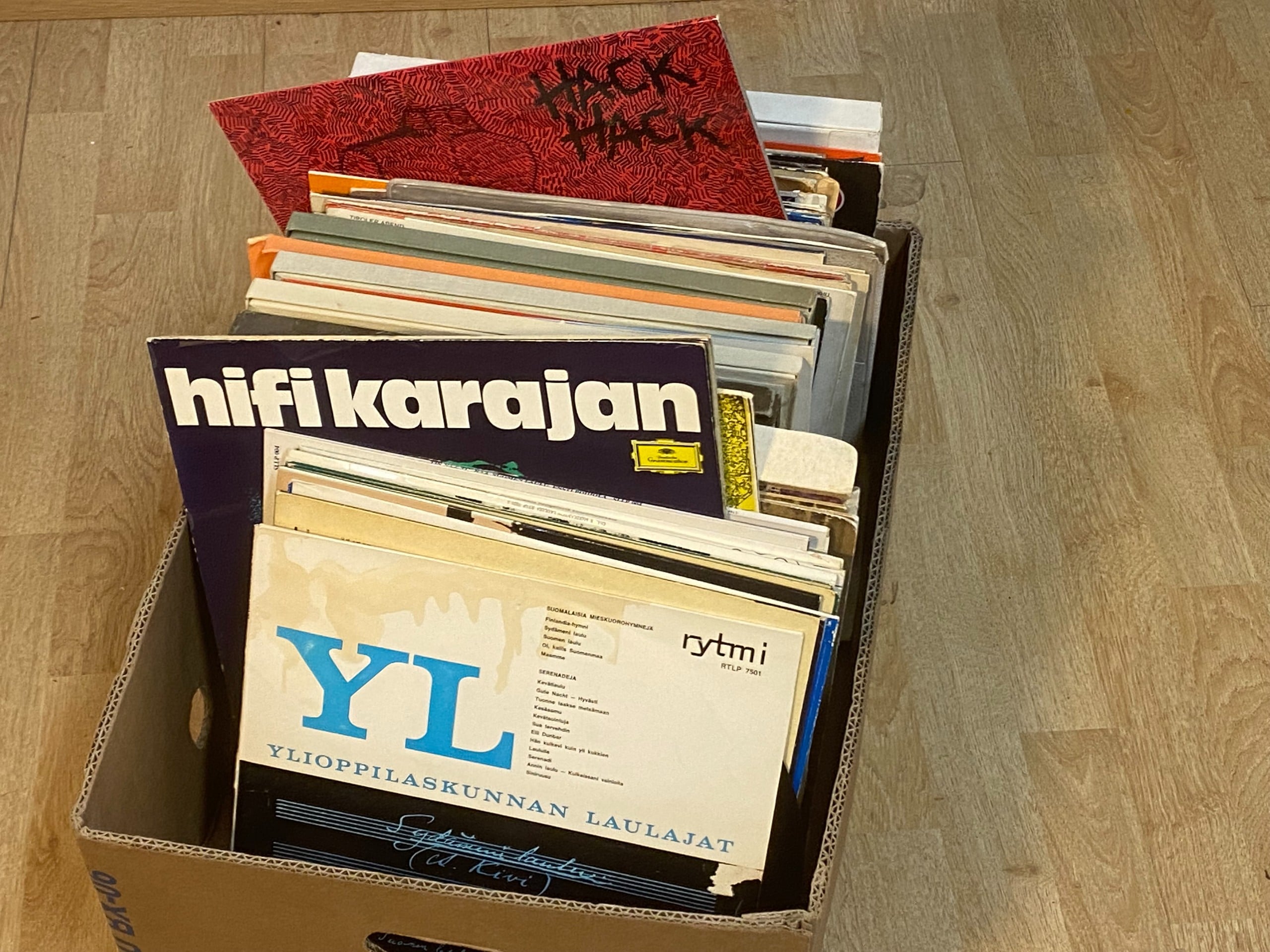 LP-levyt - Huutokauppa Ekman