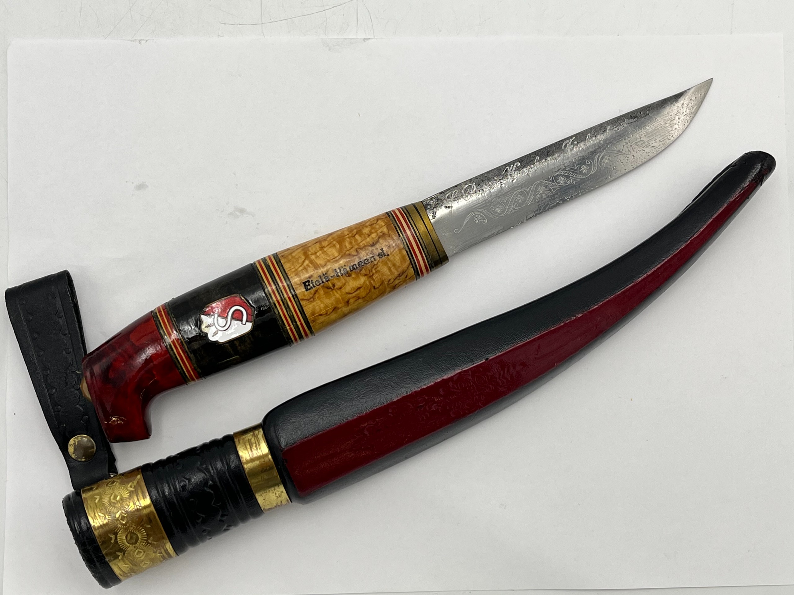 Suojeluskuntapuukko - Huutokauppa Ekman