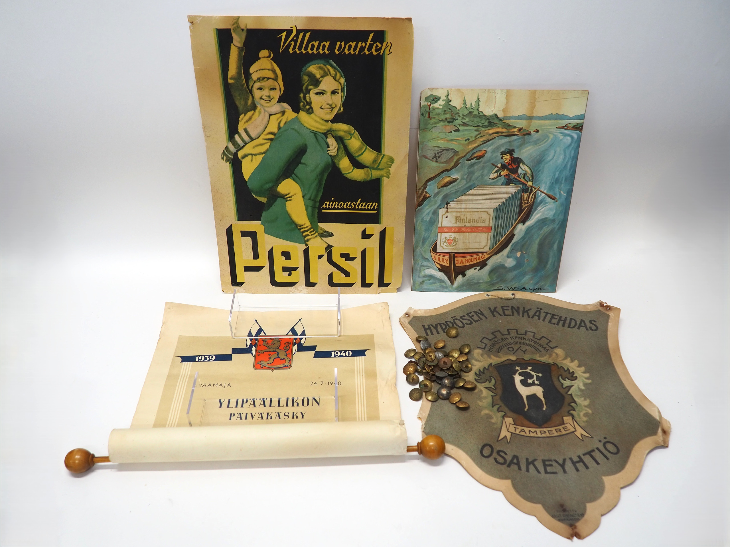 Valokuvat, kortit, vekselit ym. - Huutokauppa Ekman