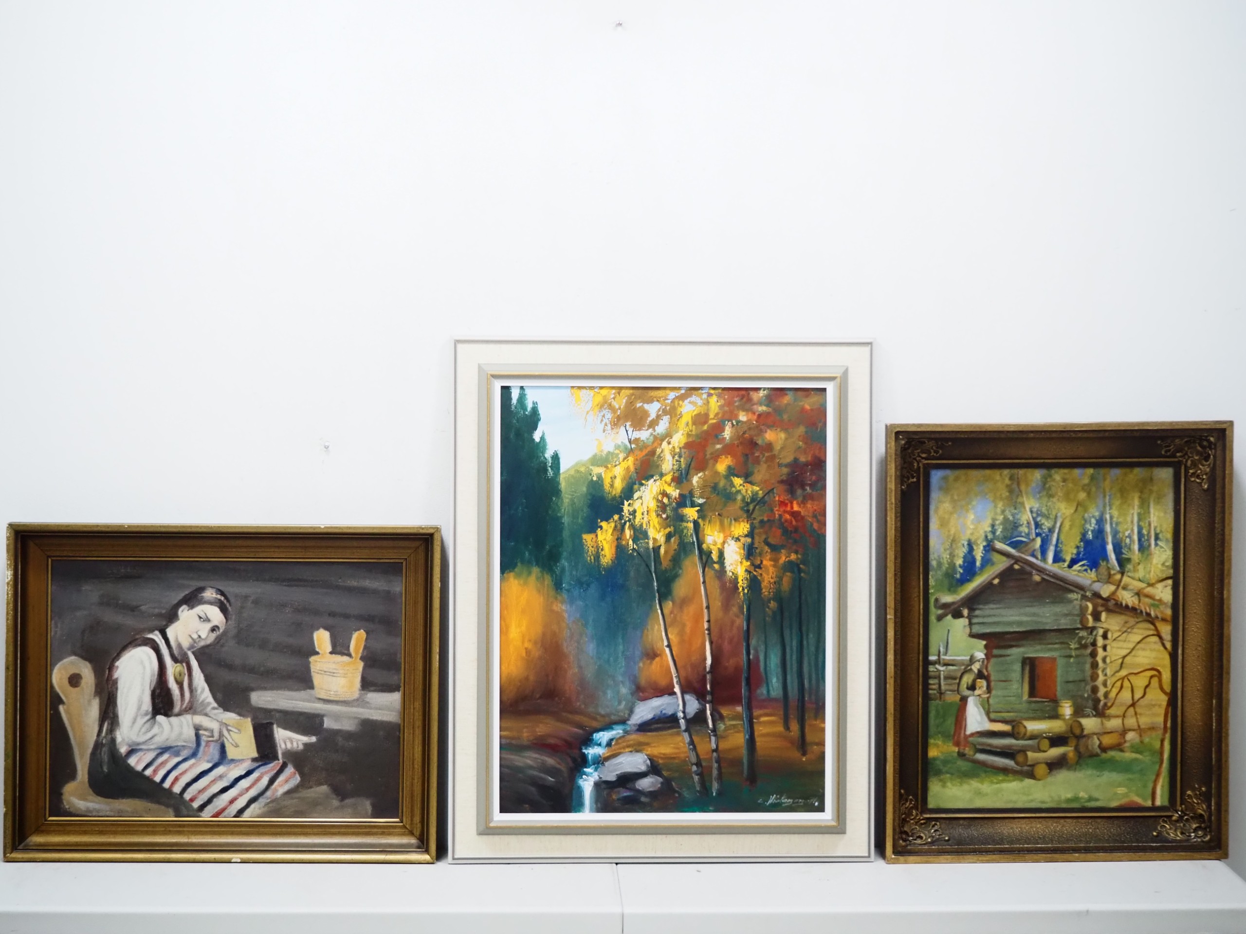 Kolme taulua - Huutokauppa Ekman