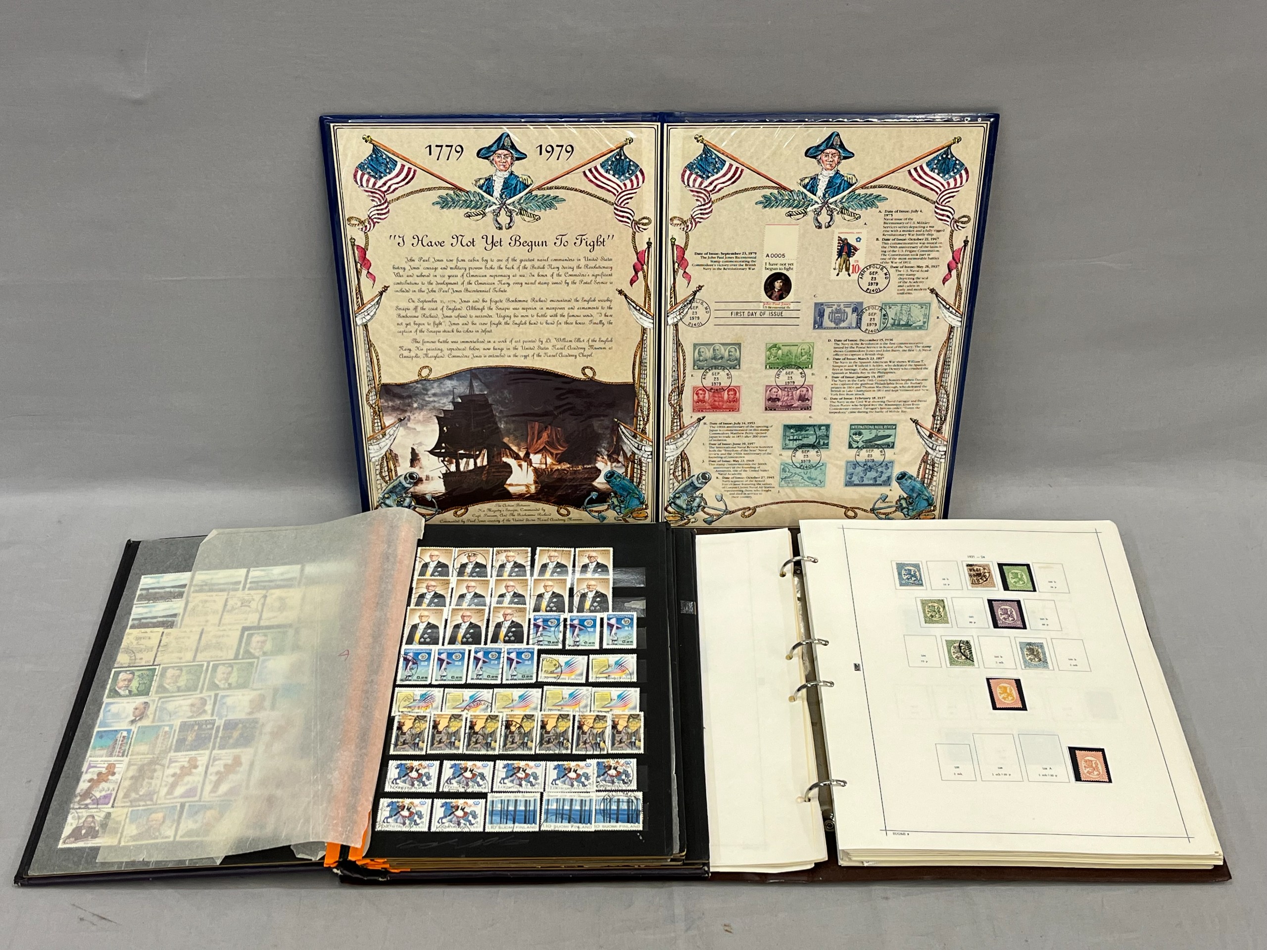 Postimerkkikansiot - Huutokauppa Ekman