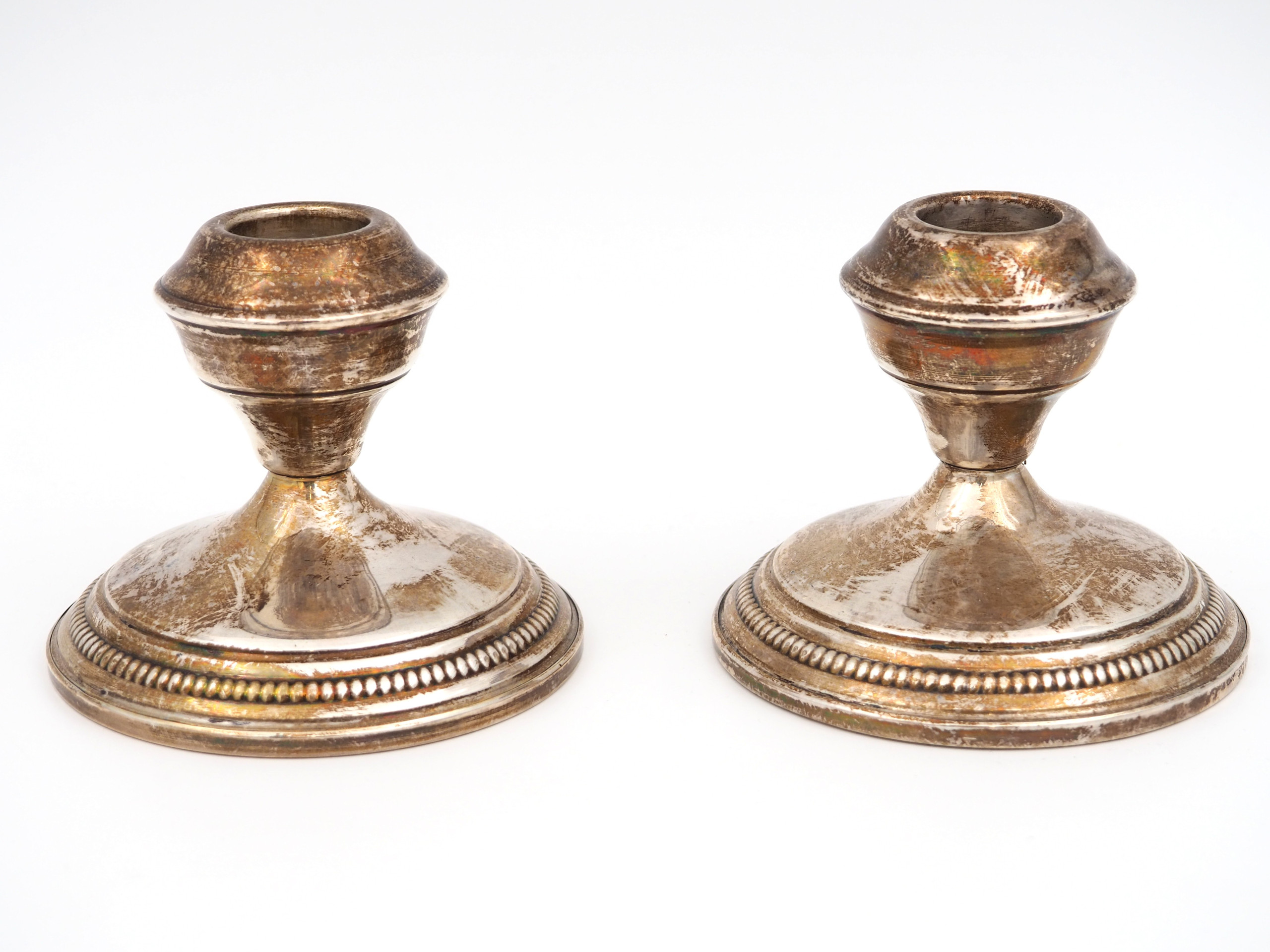 Hopea kynttilänjalat - Huutokauppa Ekman