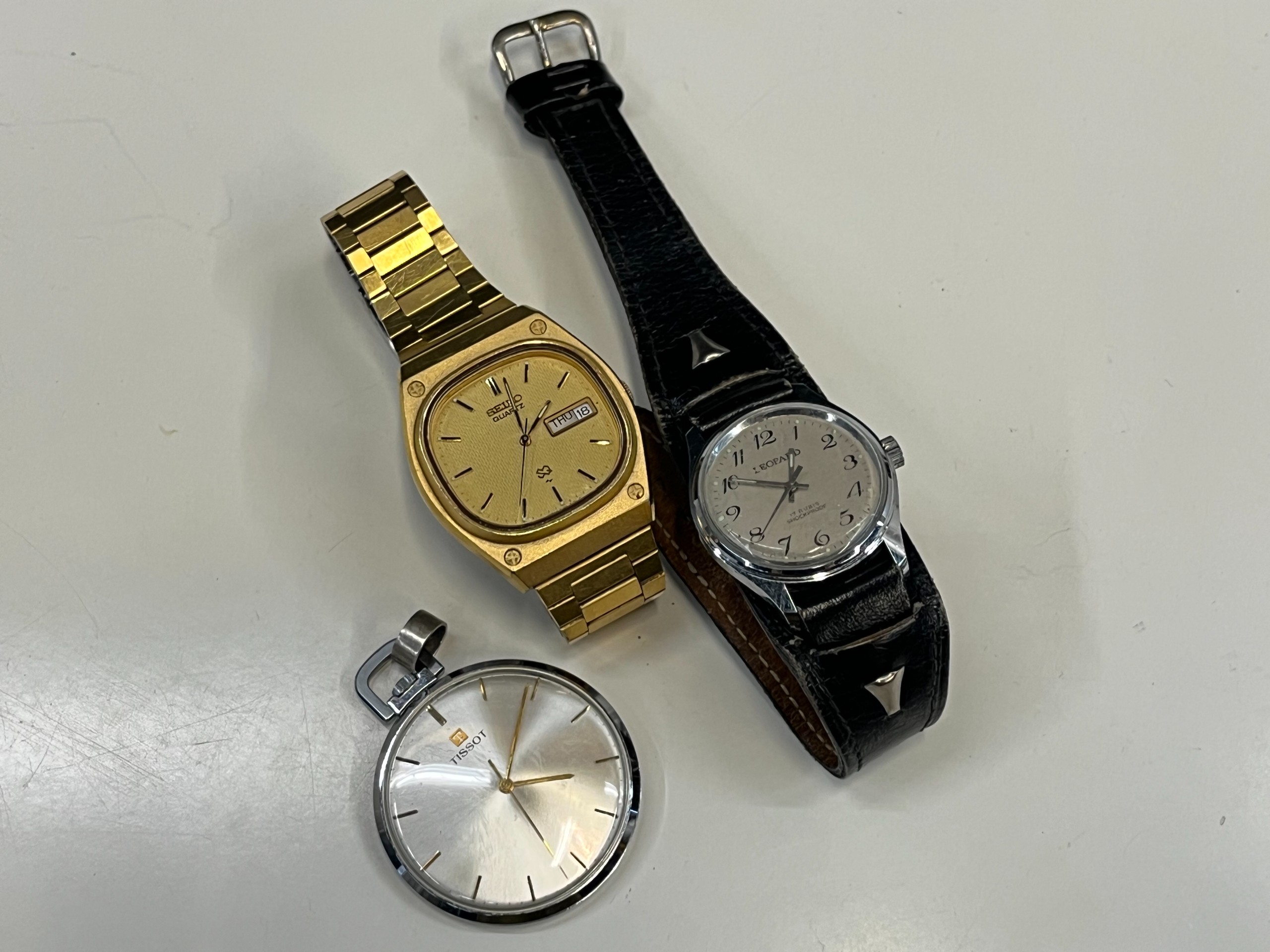 Seiko, Tissot ym - Huutokauppa Ekman