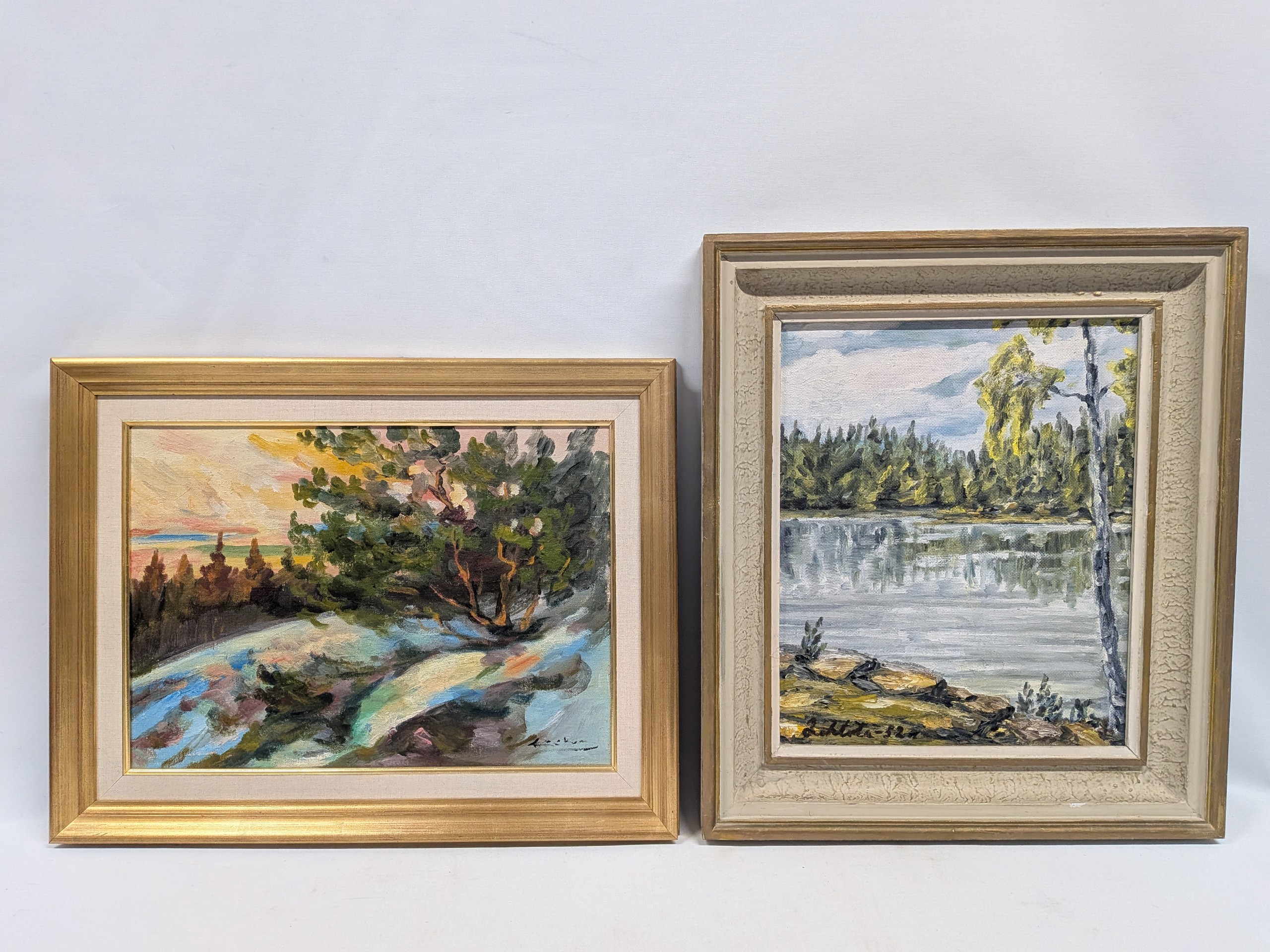 Kaksi taulua - Huutokauppa Ekman