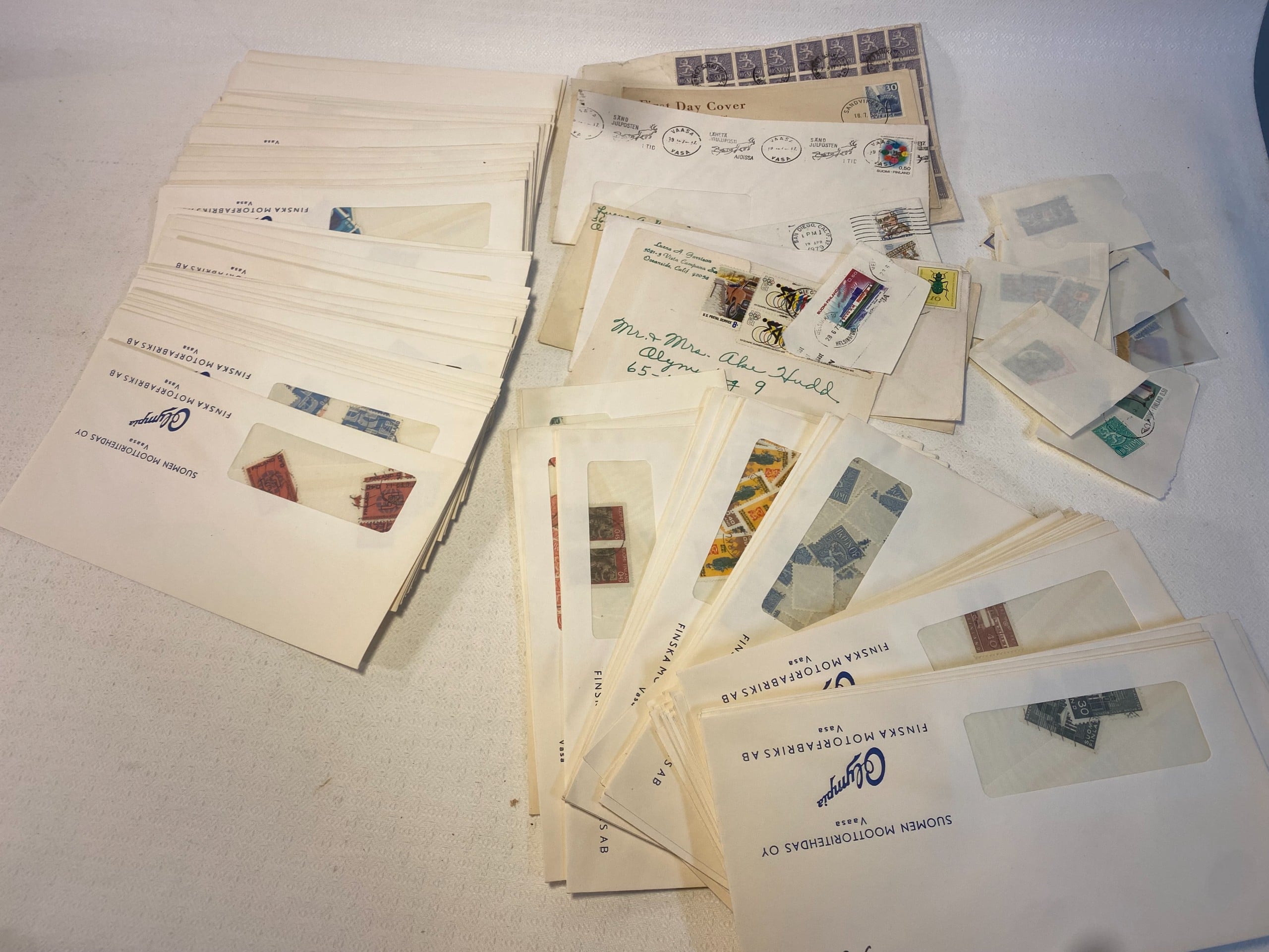 Postimerkkikokoelma - Huutokauppa Ekman