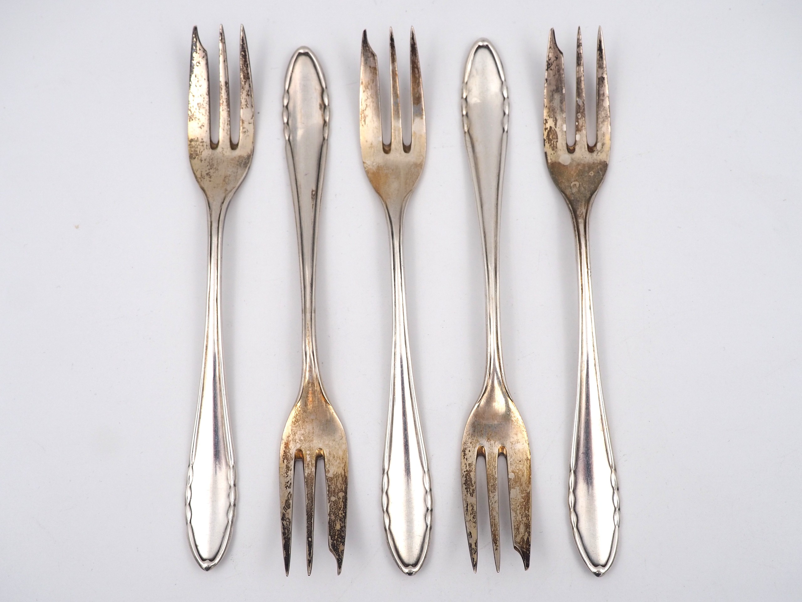 Hopea leivoshaarukat - Huutokauppa Ekman