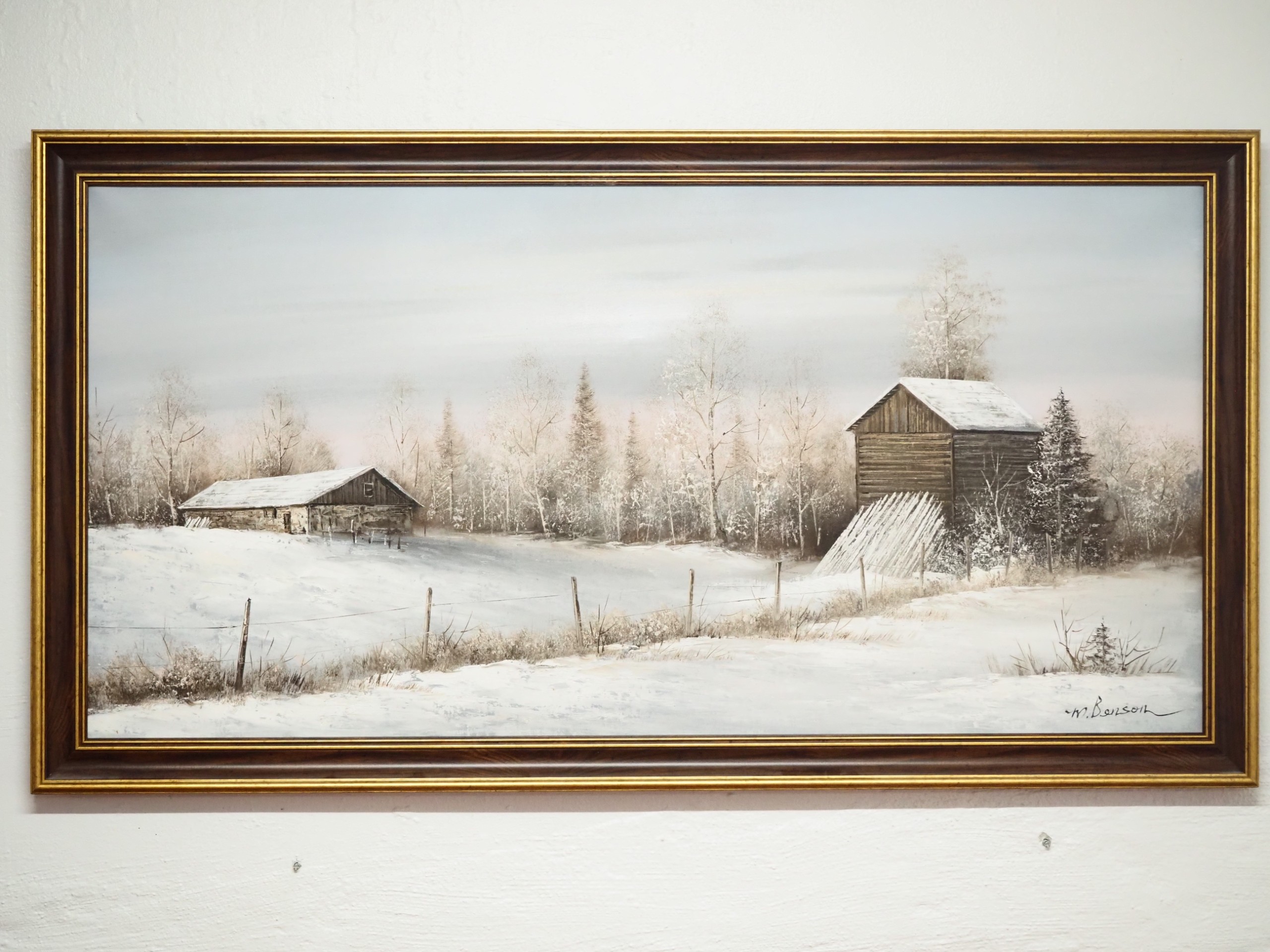 Maalaus - Huutokauppa Ekman